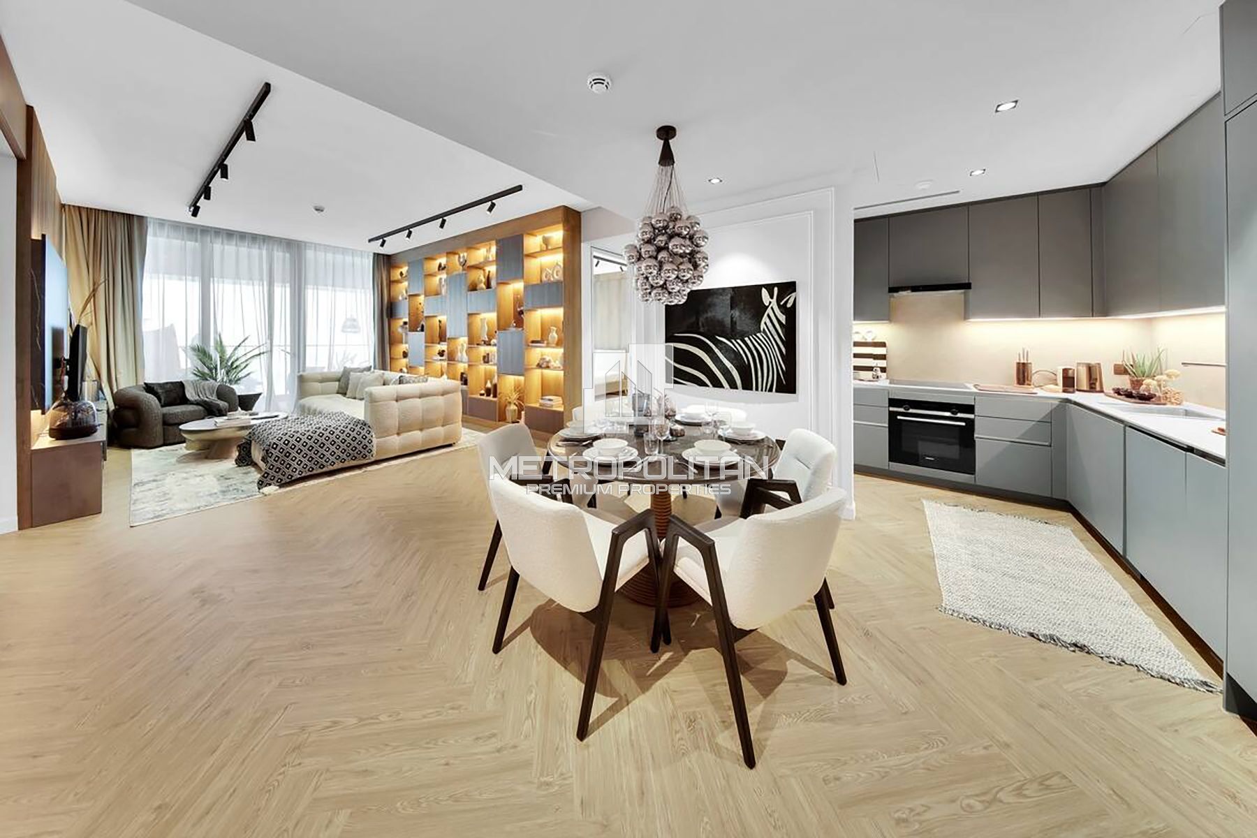Ain and Palm Dubai View I Furnished | High Floor