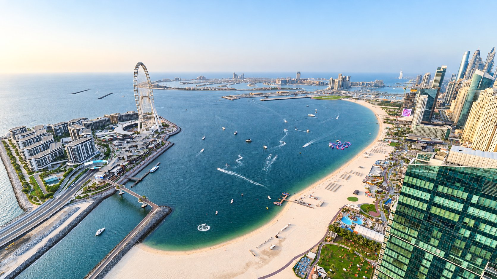 Ain and Palm Dubai View I Furnished | High Floor