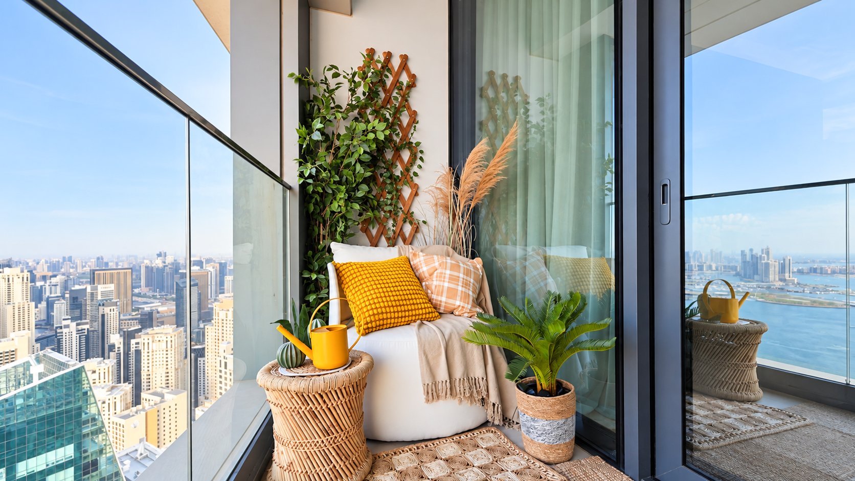 Ain and Palm Dubai View I Furnished | High Floor