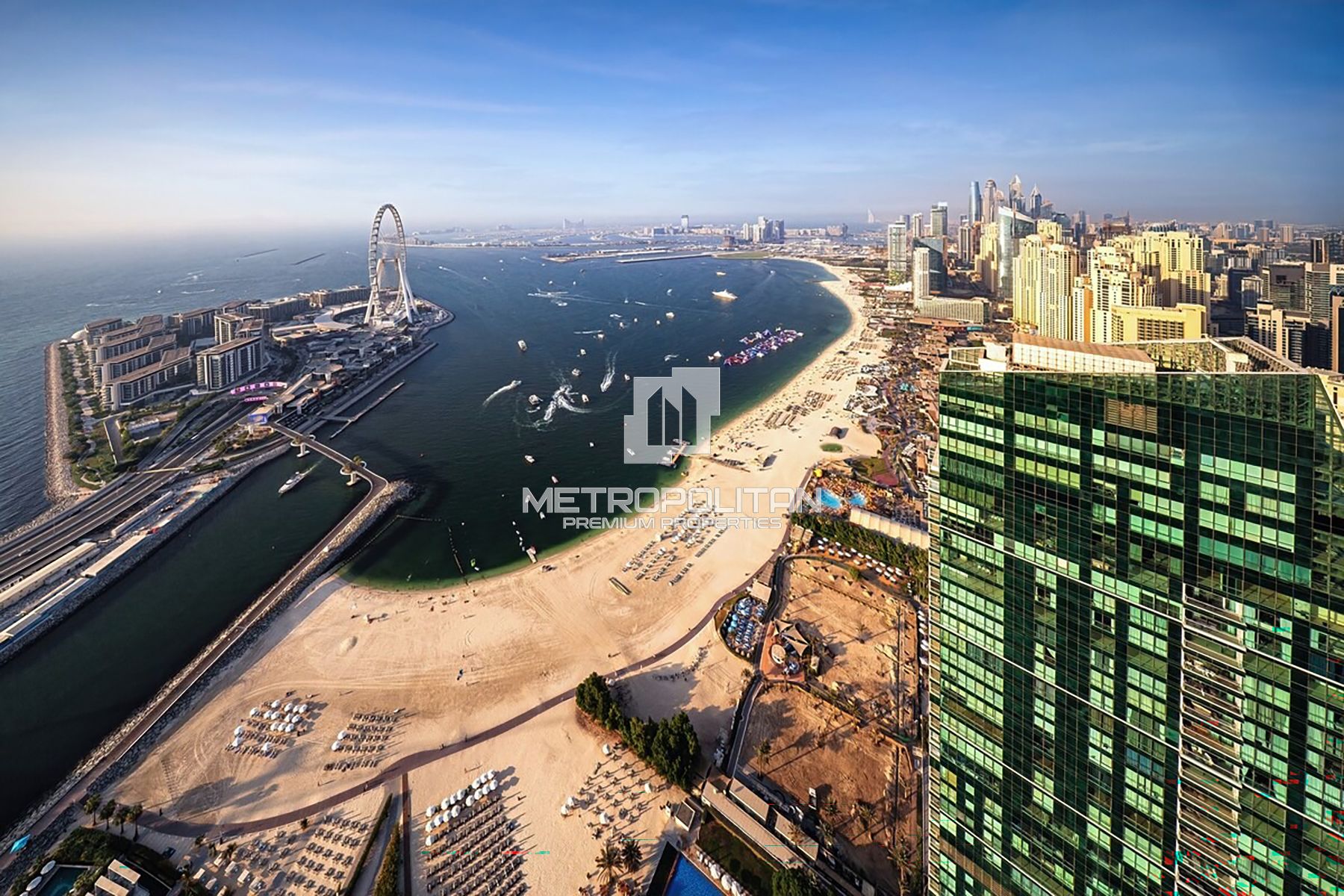 Ain and Palm Dubai View I Furnished | High Floor