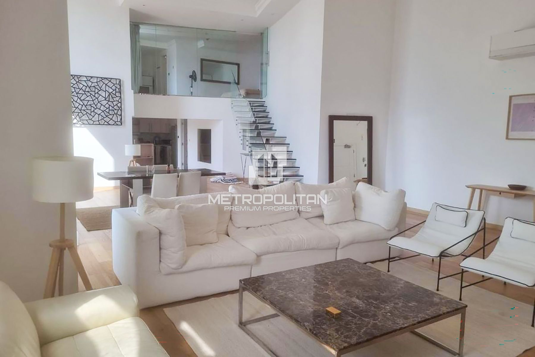 Furnished | High Ceiling | Full Marina View