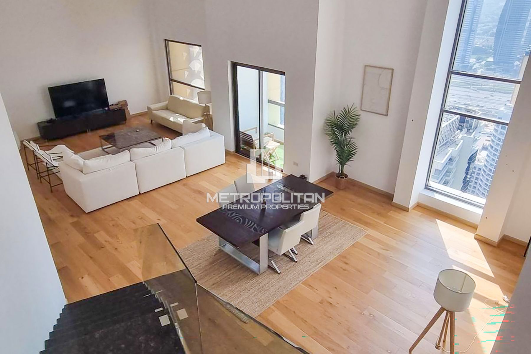 Furnished | High Ceiling | Full Marina View