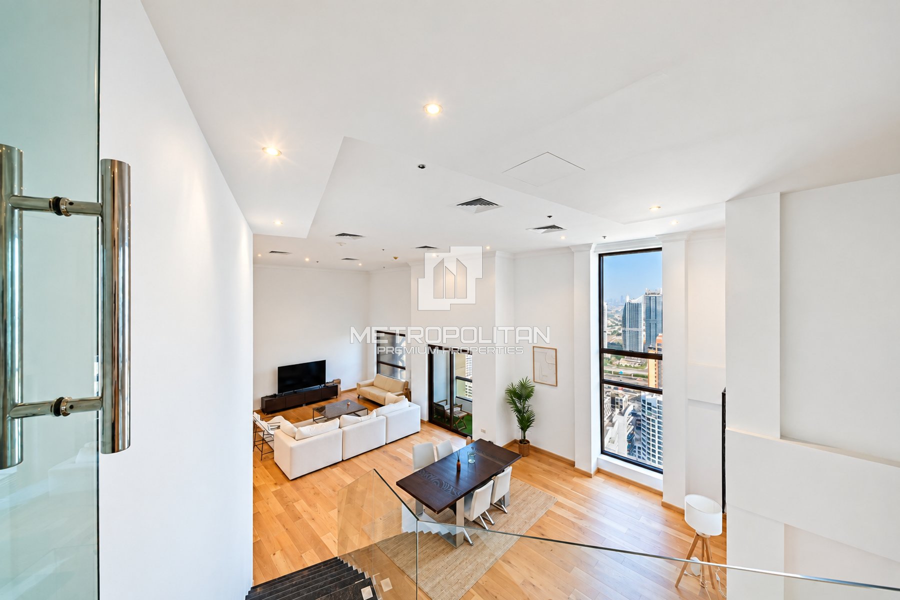 Furnished | High Ceiling | Full Marina View