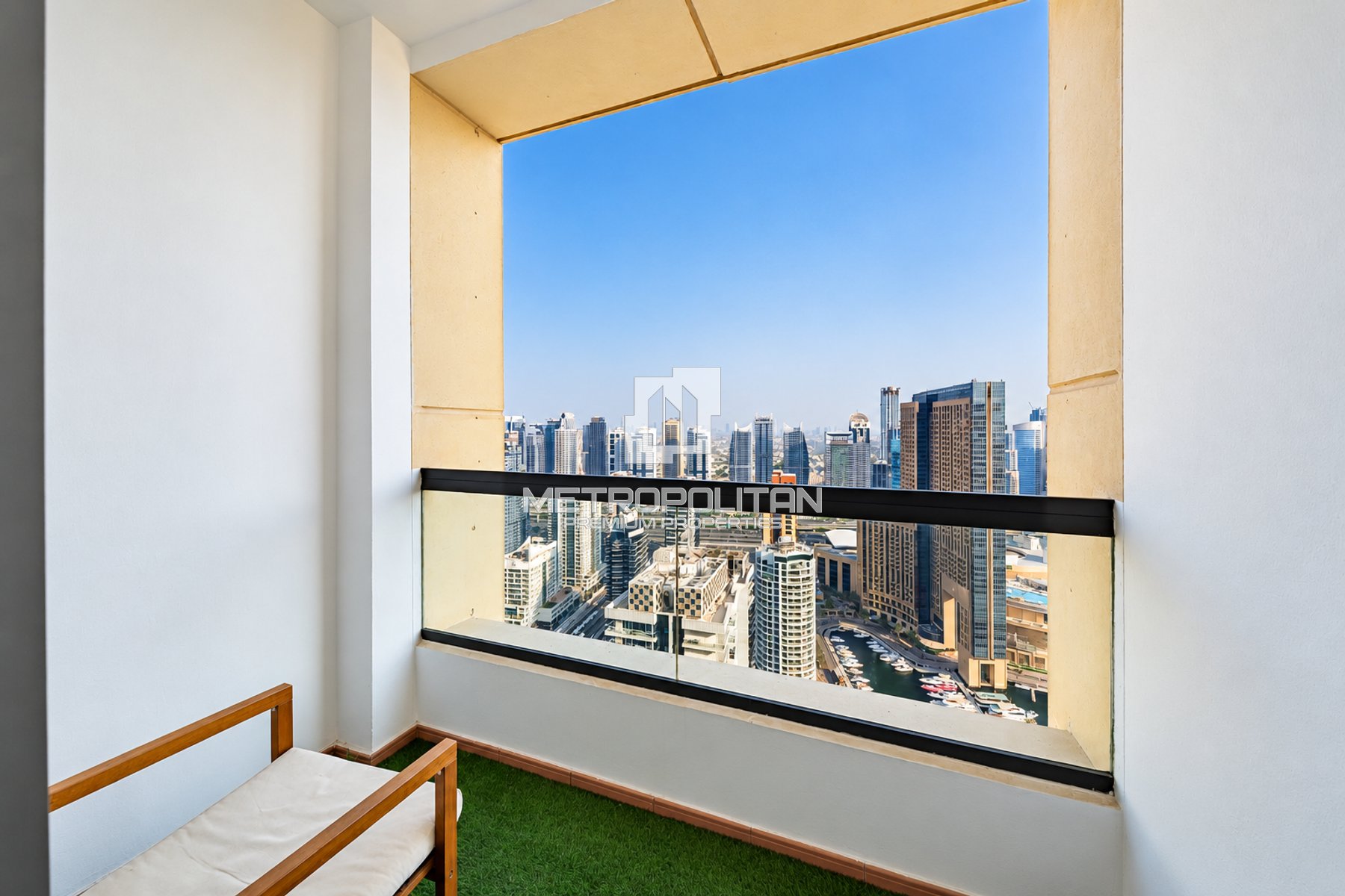 Furnished | High Ceiling | Full Marina View