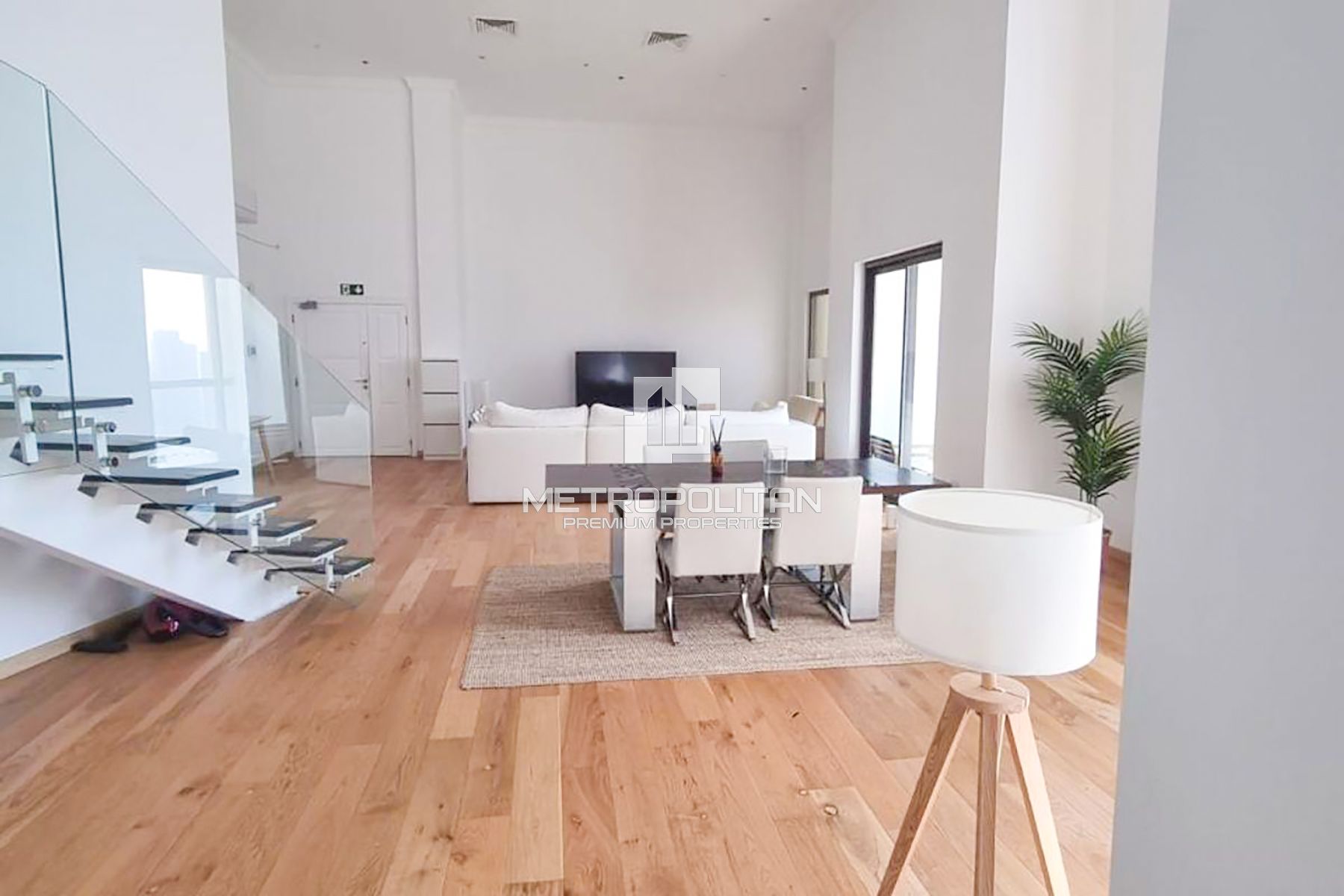 Furnished | High Ceiling | Full Marina View