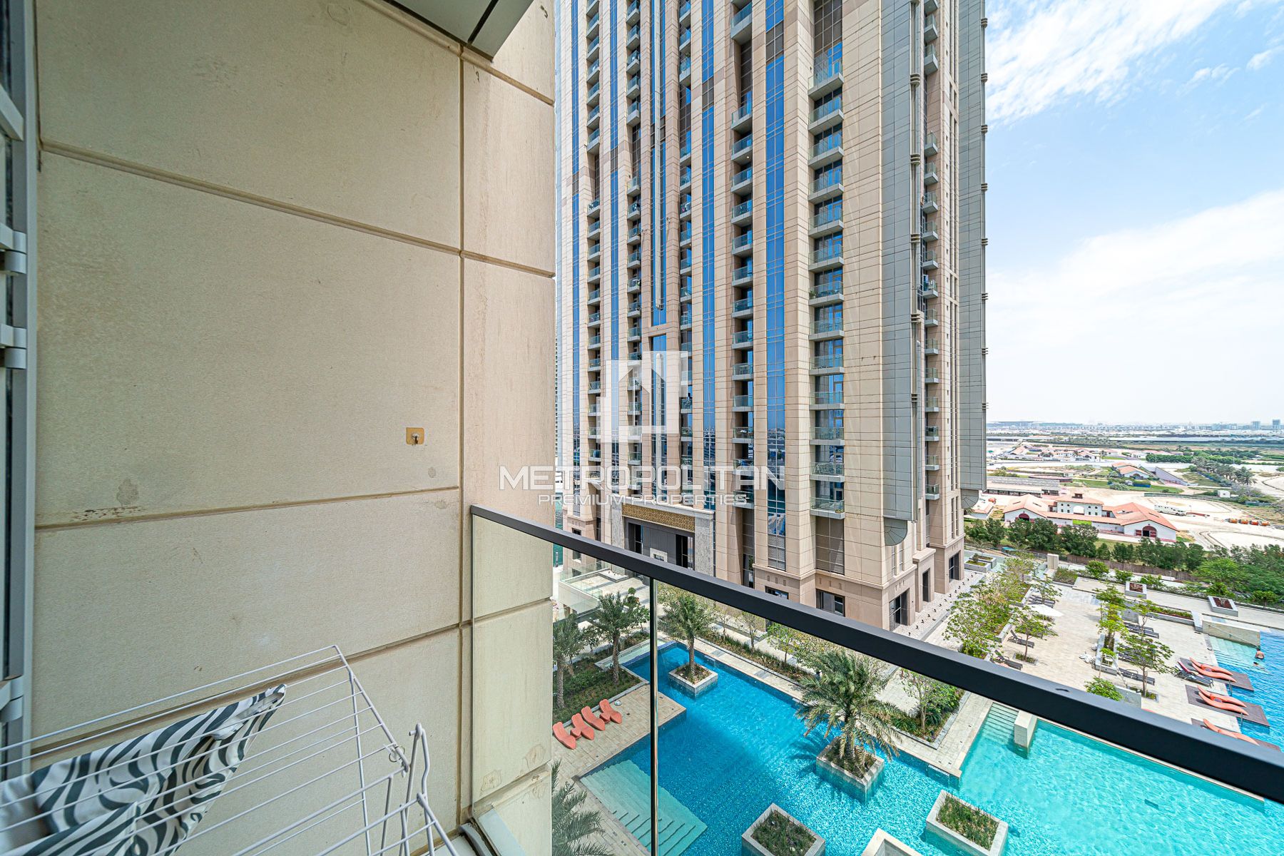 Vacant | Large Layout | Unfurnished | Pool view