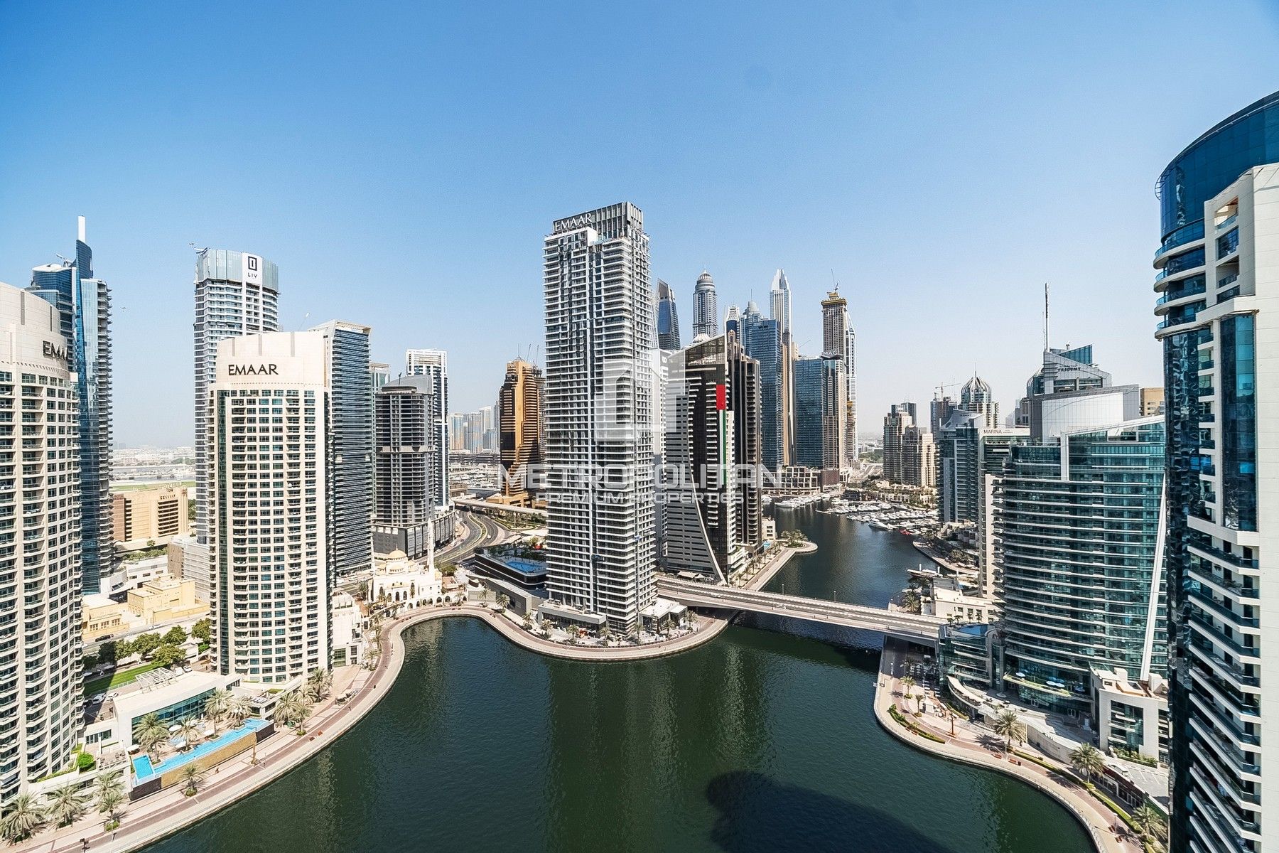 شقة للإيجار في LIV Waterside، Dubai Marina - MPR-11294
