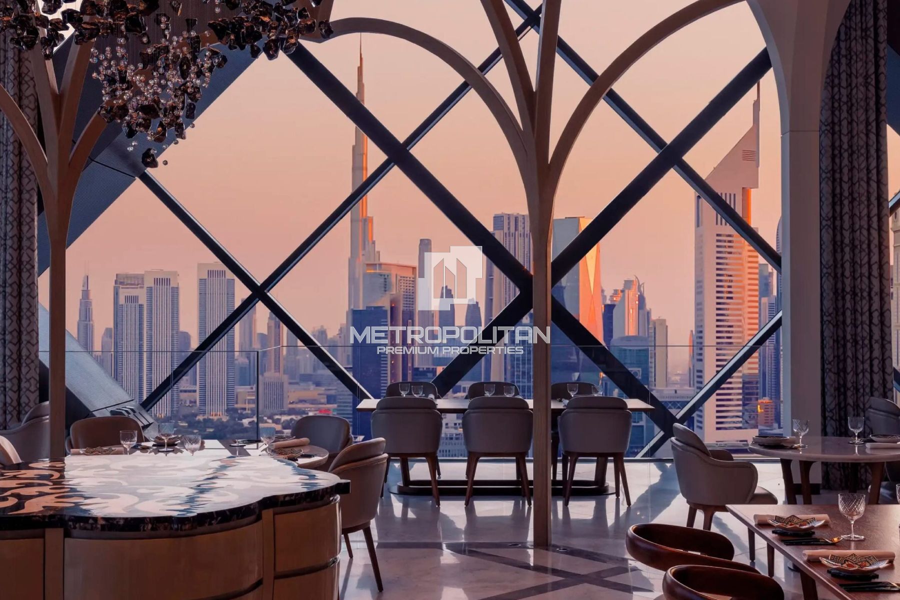 Luxury & Italian Furnishing | Skyline View |Vacant