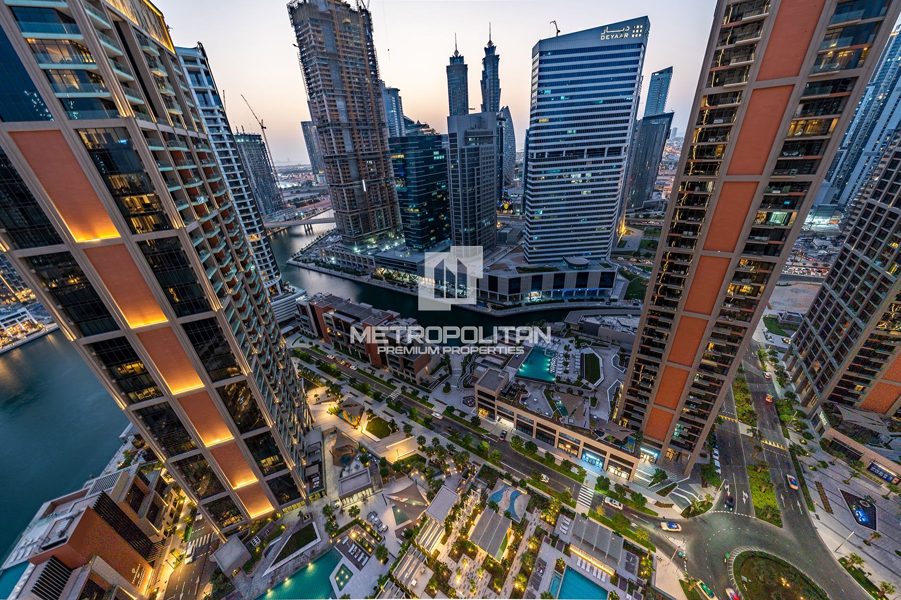 High Floor | Skyline and Canal View | Brand New