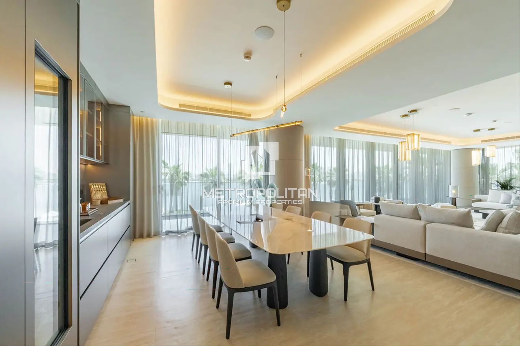 4BR Penthouse for Rent in Serenia Living Tower 4, Palm Jumeirah - MPR-11338