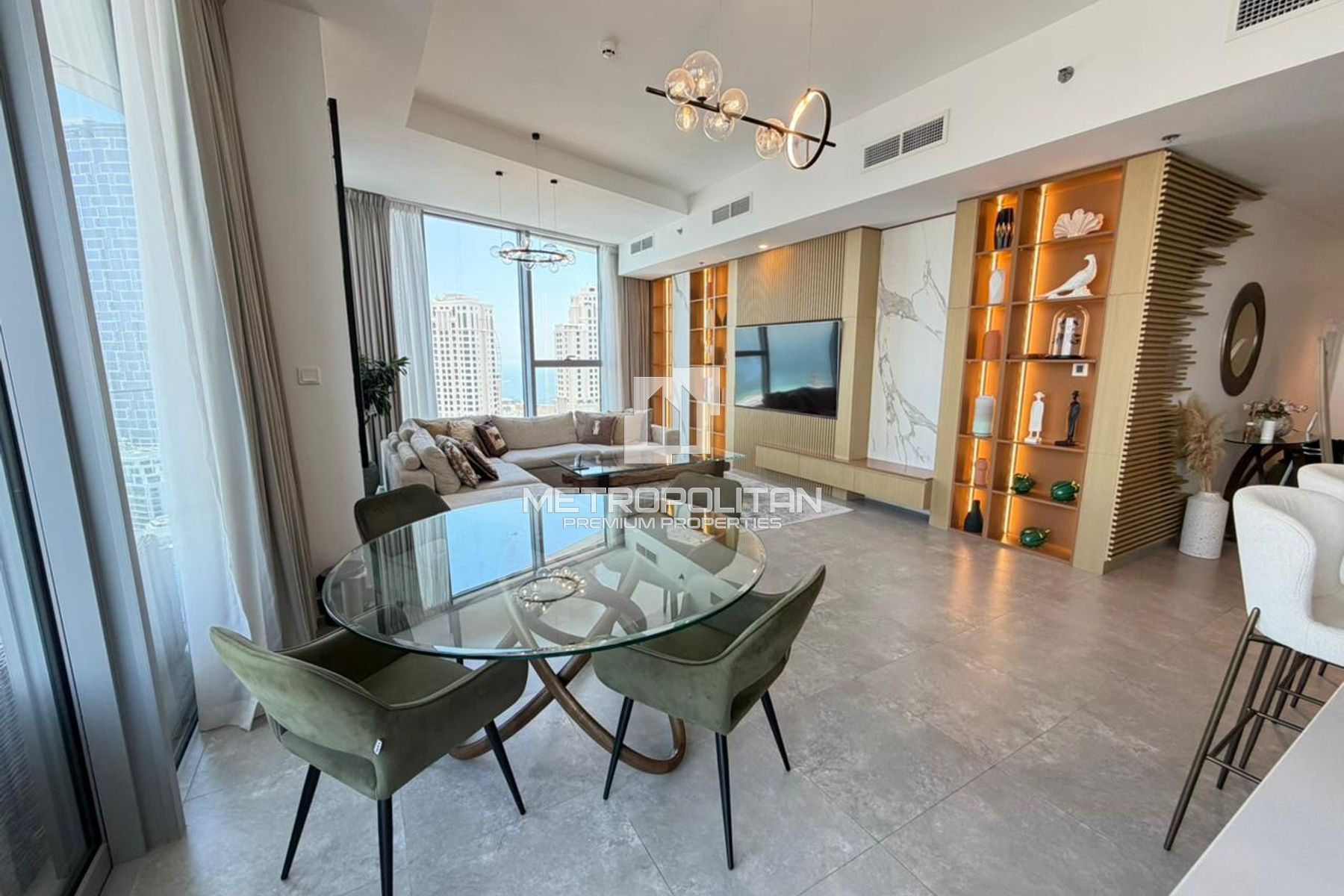 Fully Furnished| Ready Oct 30 | Marina & Sea Views