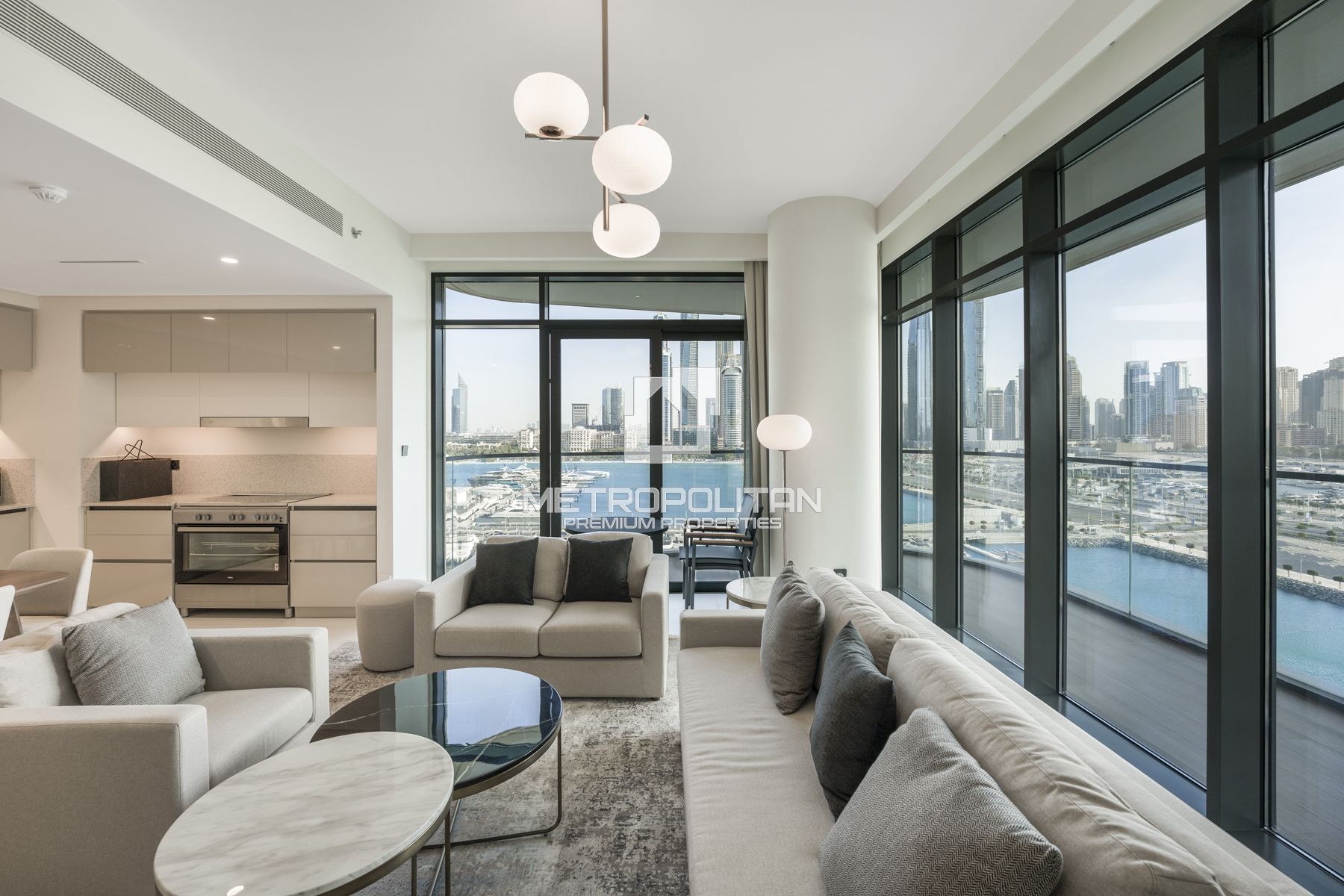 3BR Apartment for Rent in Marina Vista, Dubai Harbour - MPR-11413