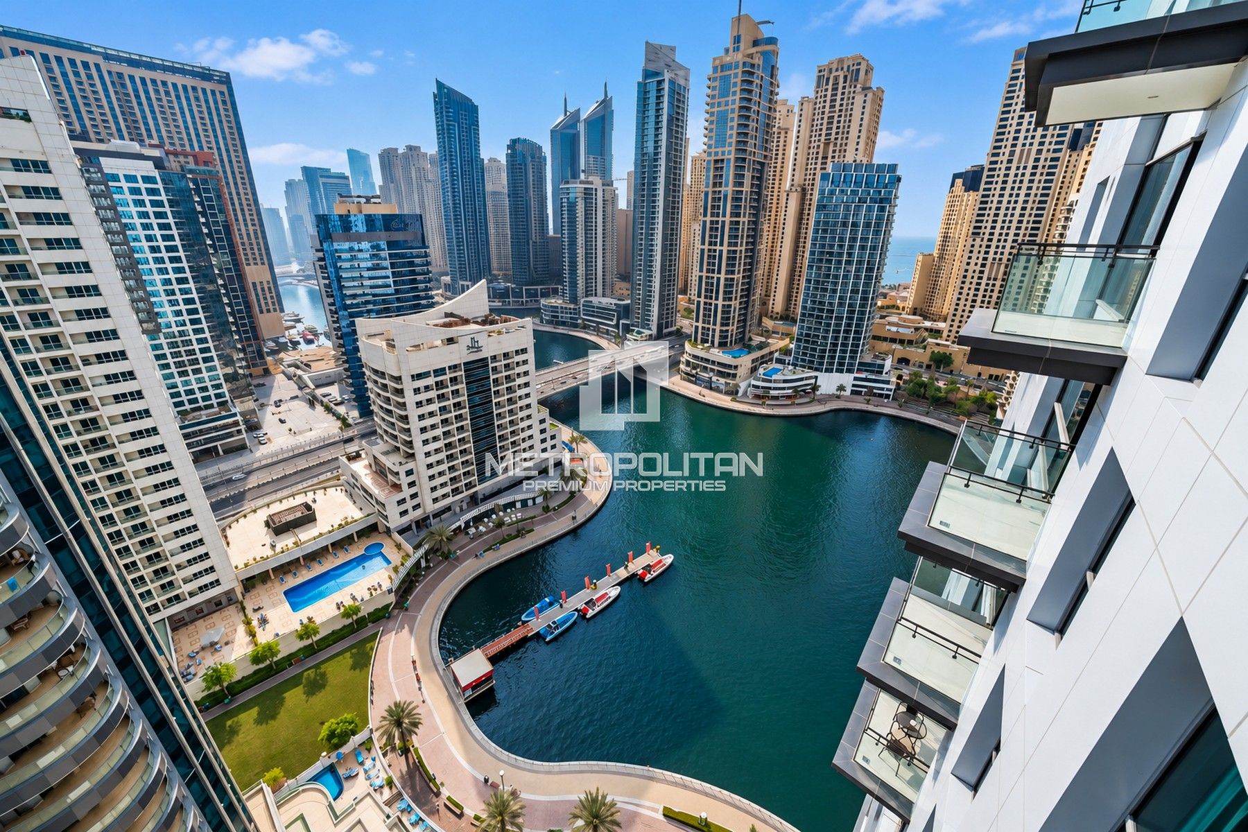 شقة للإيجار في LIV Waterside، Dubai Marina - MPR-11430