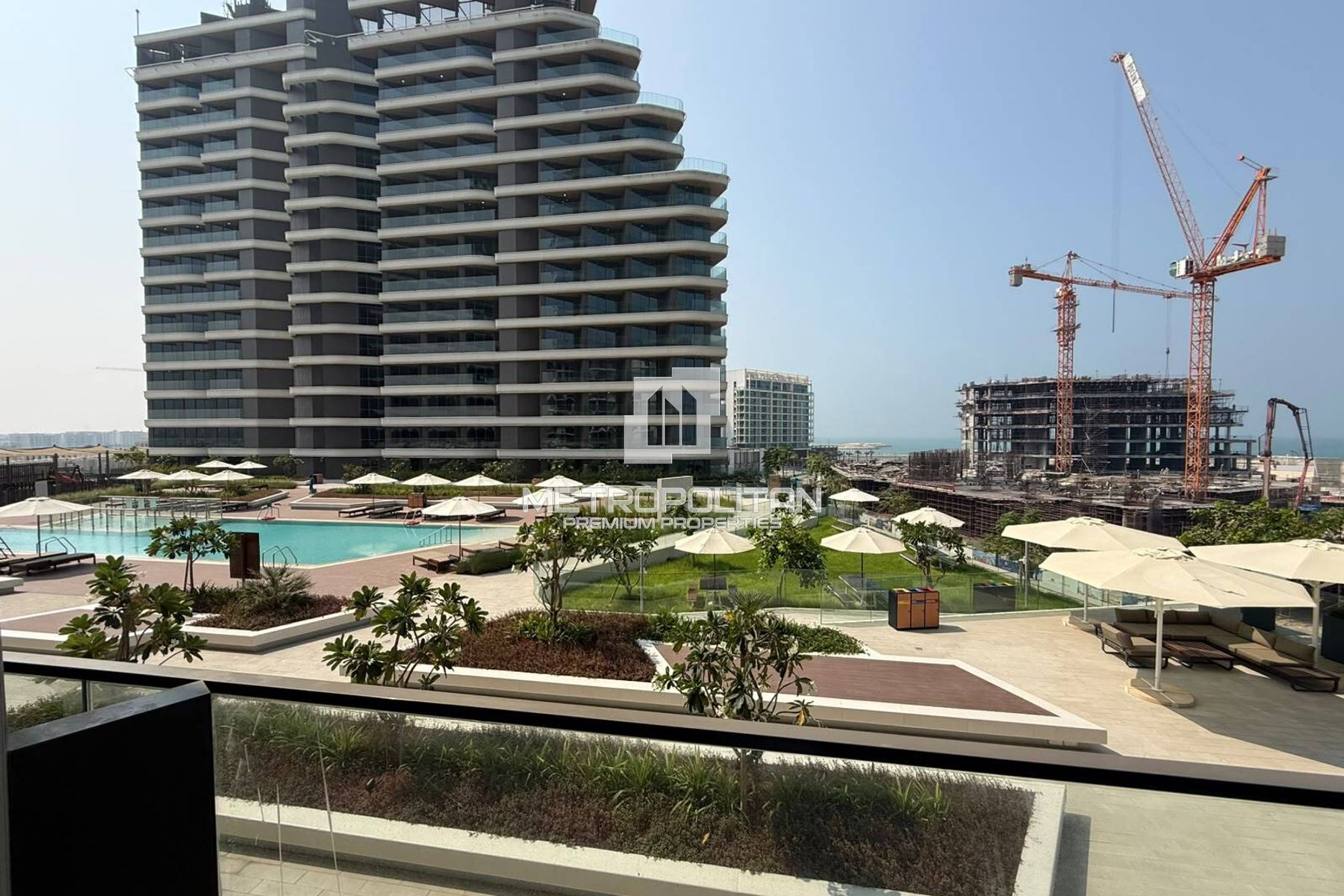1Bed for Rent in Bayviews North |Pool and Sea View