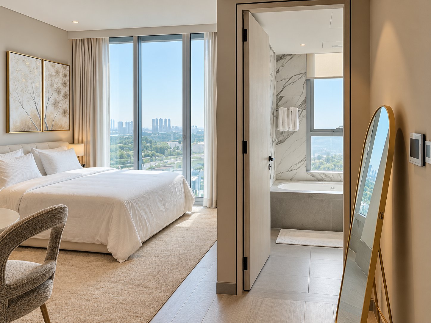 Fully Furnished | High Floor | Marina View