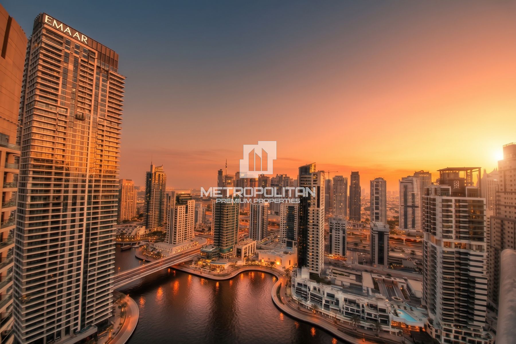 1BR Apartment for Rent in Fairfield Tower, Dubai Marina - MPR-11471