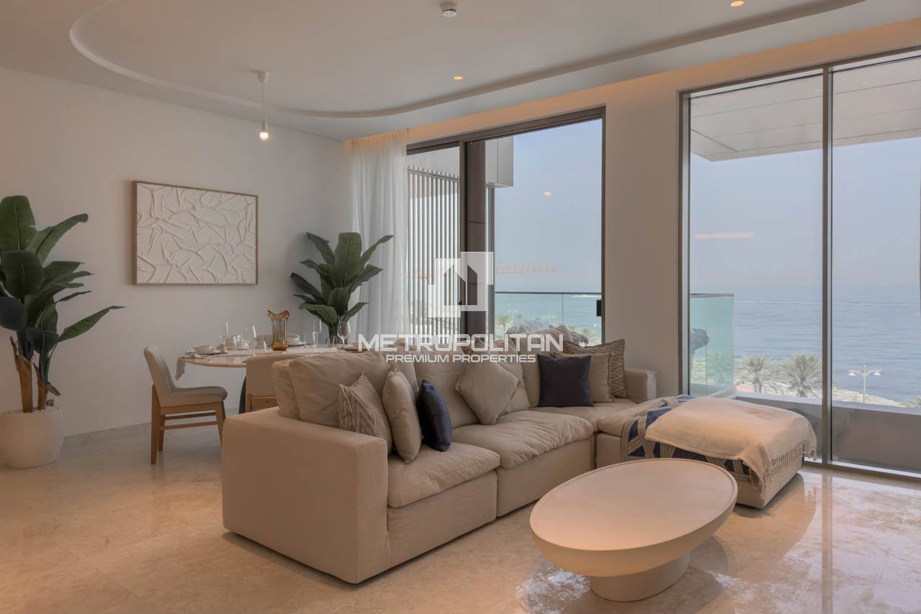 Luxury 2-Bedroom | Panoramic Sea View | Furnished