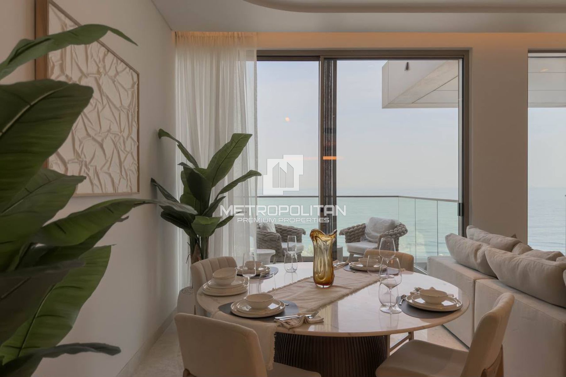 Luxury 2-Bedroom | Panoramic Sea View | Furnished