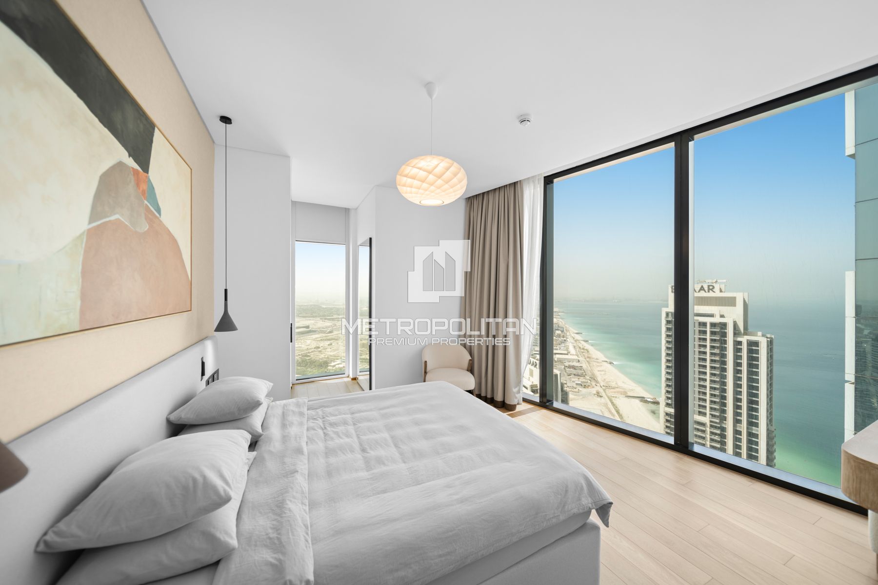 Fully Furnished | Sea & Marina Views | High Floor