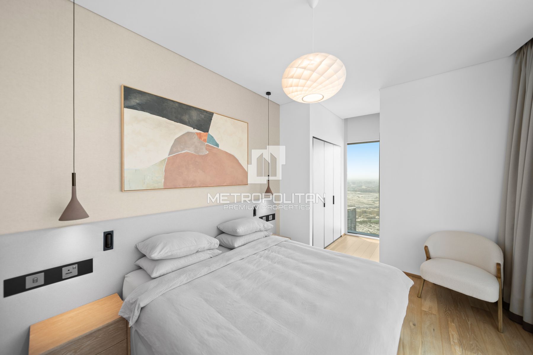 Fully Furnished | Sea & Marina Views | High Floor