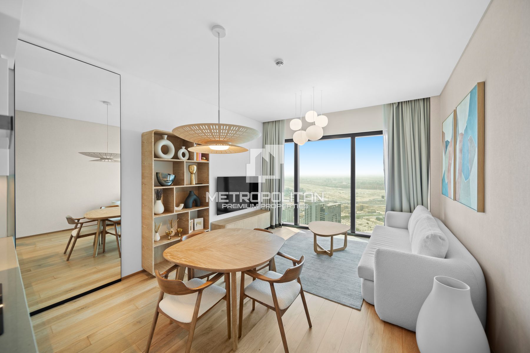 شقة للإيجار في Jumeirah Gate Tower 1، Jumeirah Beach Residence - MPR-11556