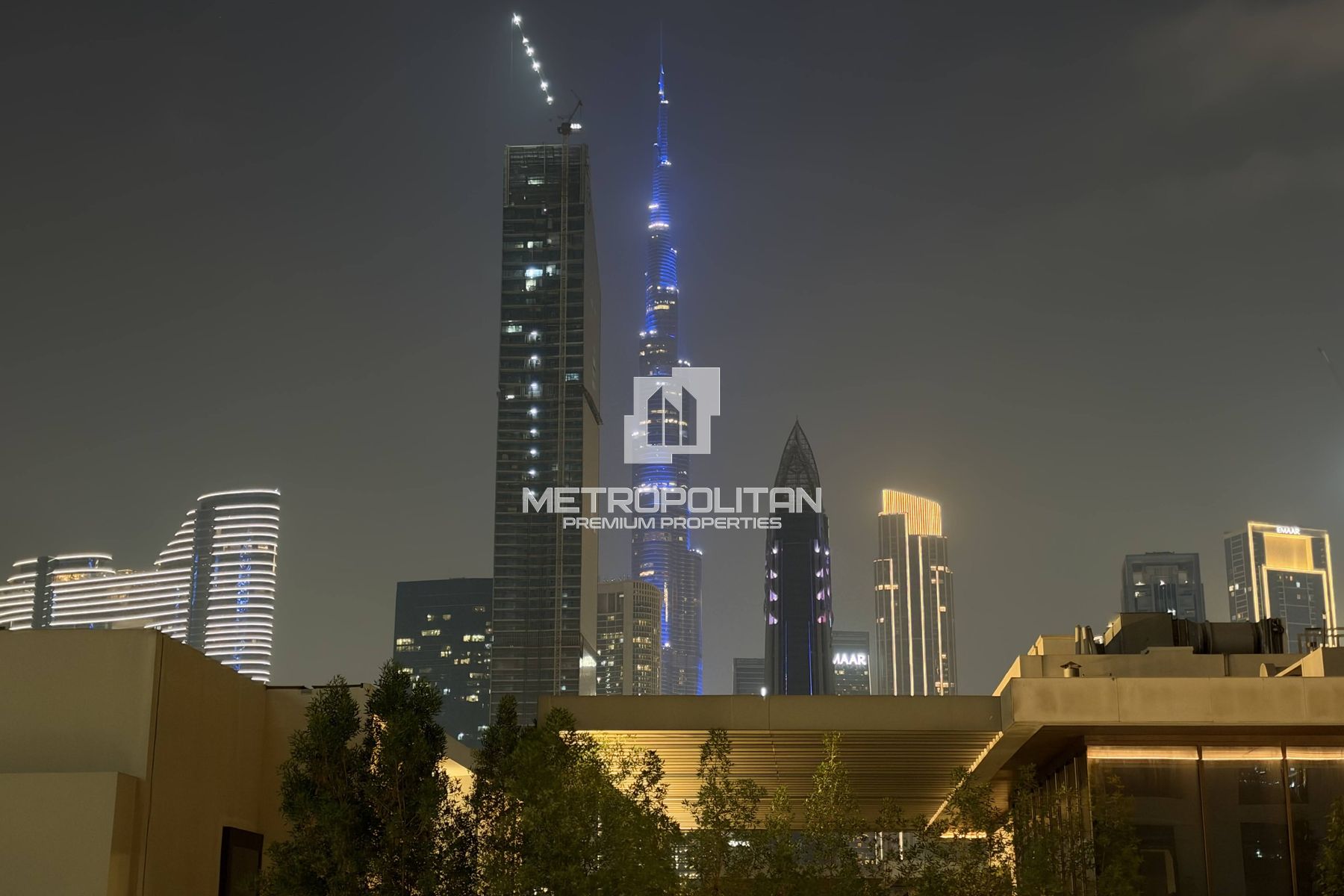 Burj Khalifa View | Semi-Furnished | City Walk