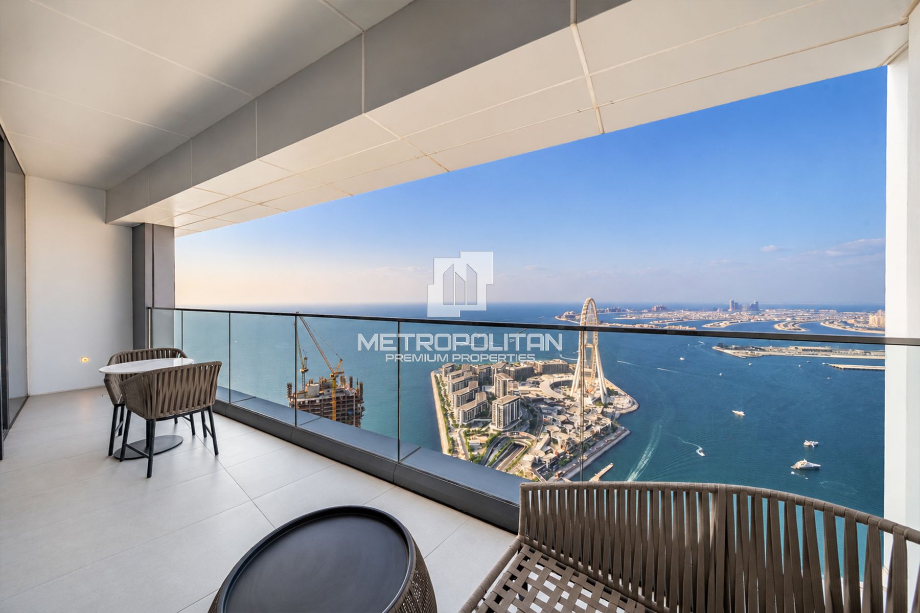 Full Sea Views | High Floor | Huge 1 Bedroom