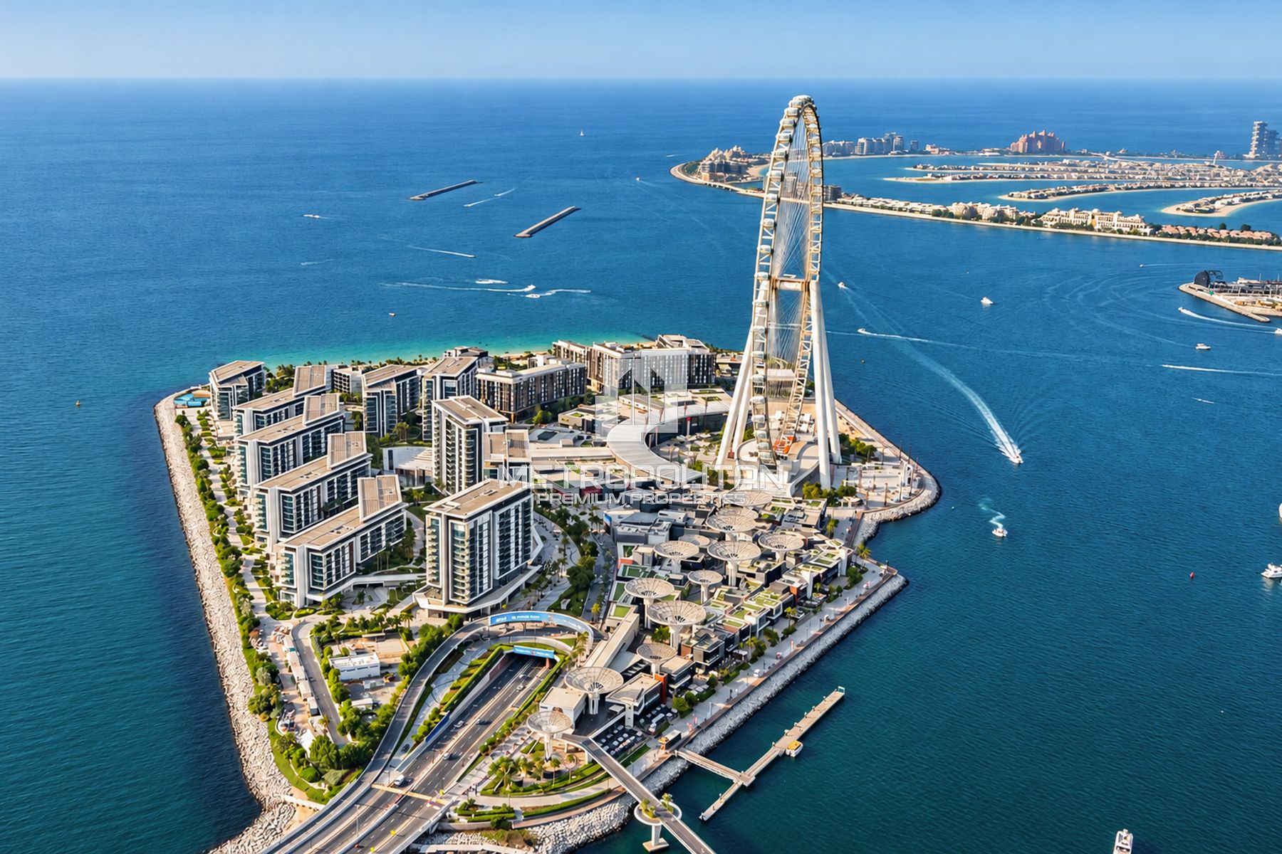 Full Sea Views | High Floor | Huge 1 Bedroom