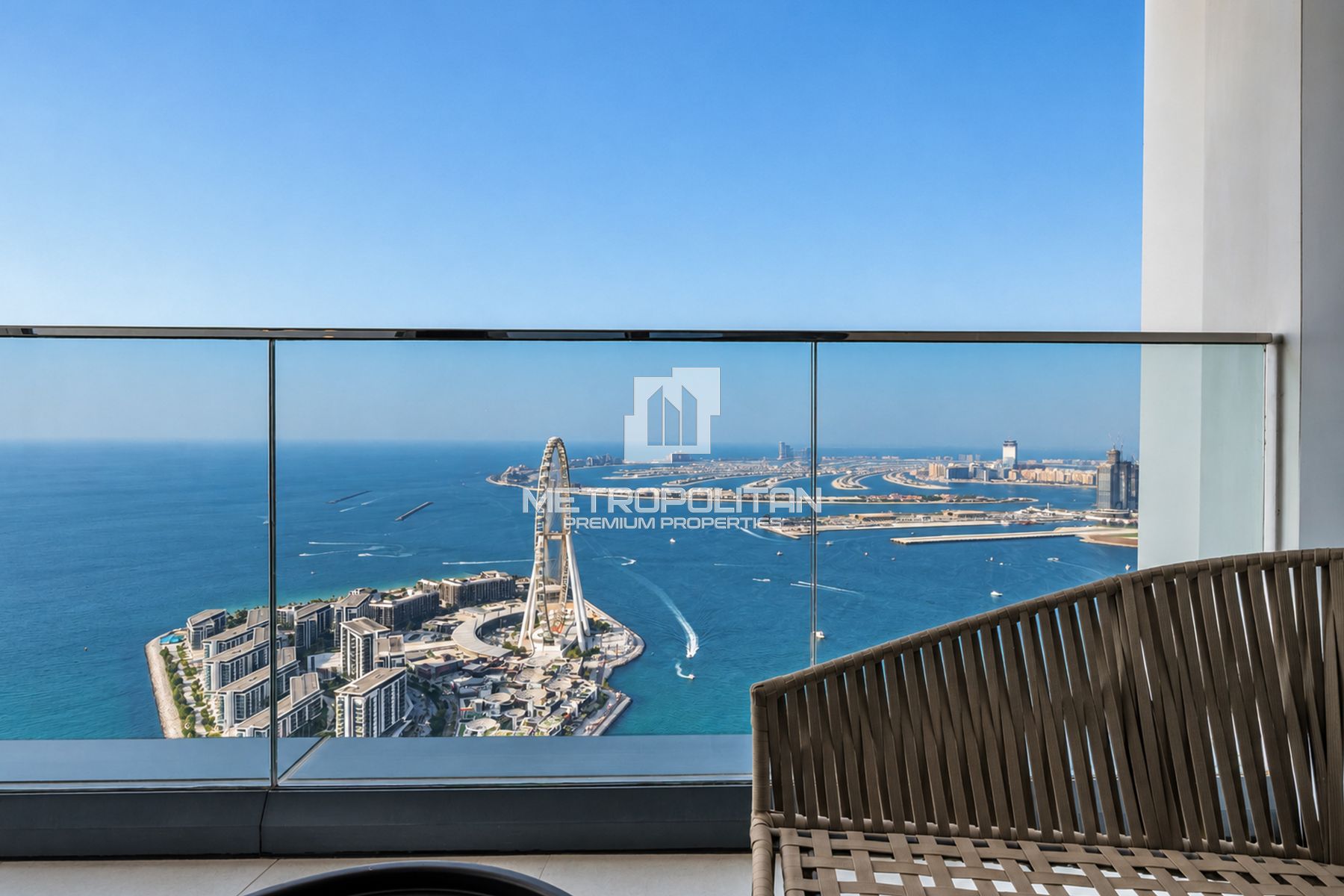 Full Sea Views | High Floor | Huge 1 Bedroom