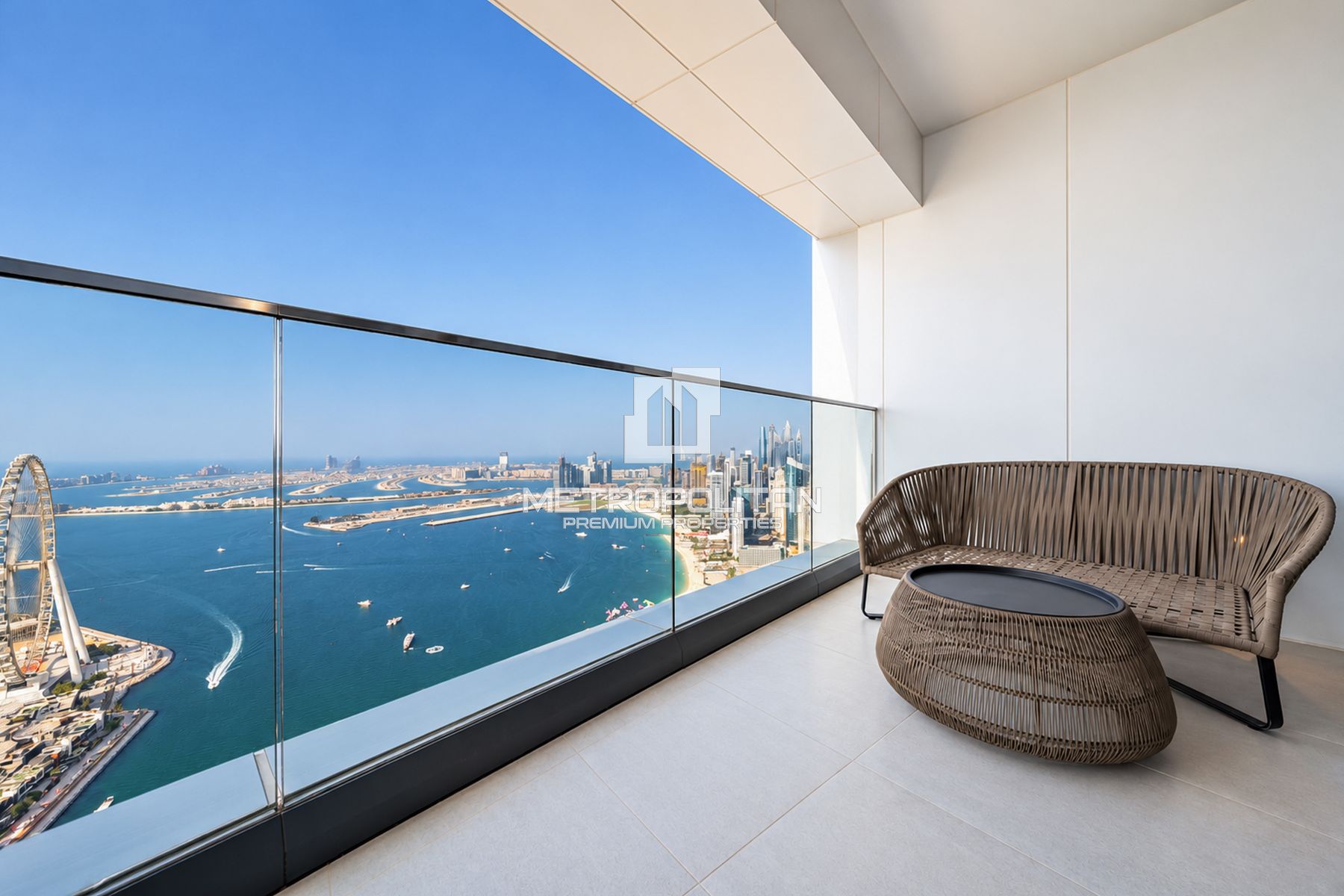 Full Sea Views | High Floor | Huge 1 Bedroom