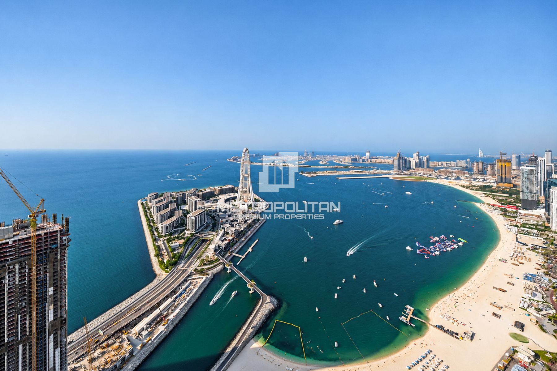 Full Sea Views | High Floor | Huge 1 Bedroom