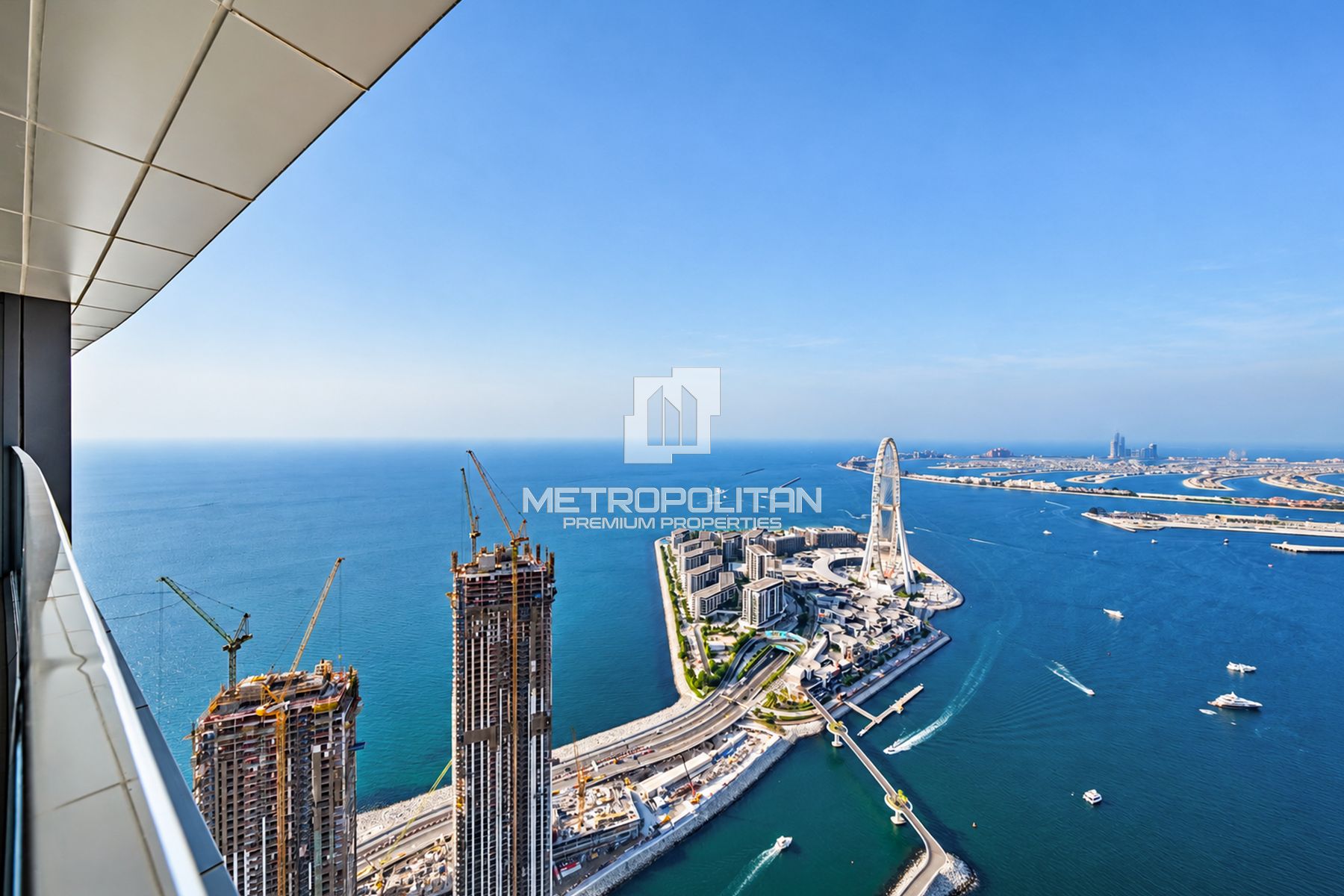 Full Sea Views | High Floor | Huge 1 Bedroom