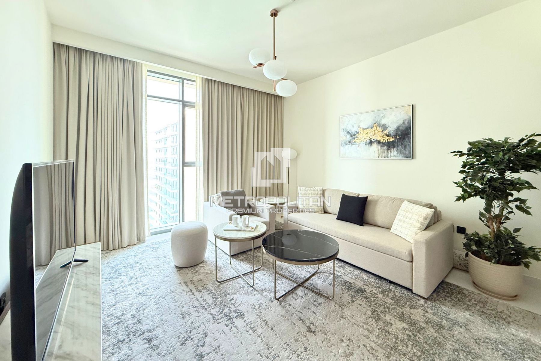 High Floor| Palm View| Multiple Cheques| Furnished