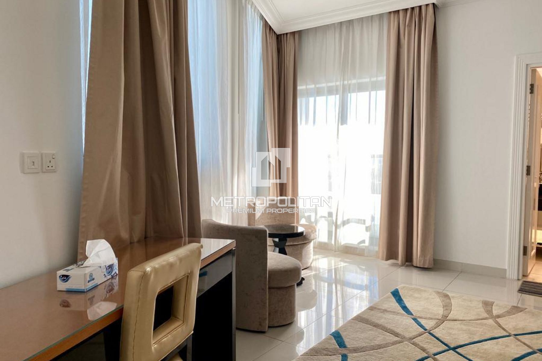 شقة بغرفة نوم واحدة للإيجار في الخليج التجاري – MPR-7755 photo-9