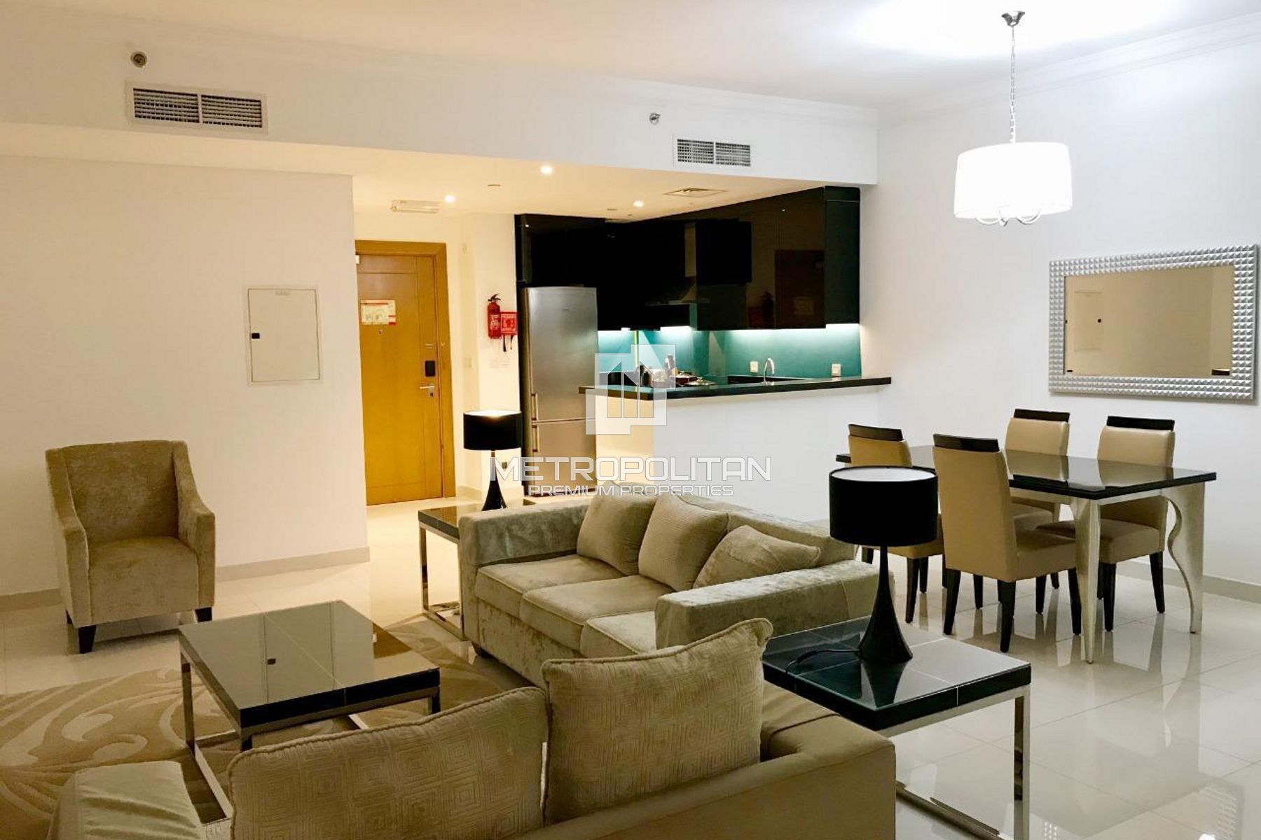 شقة بغرفة نوم واحدة للإيجار في الخليج التجاري – MPR-7755 photo-2