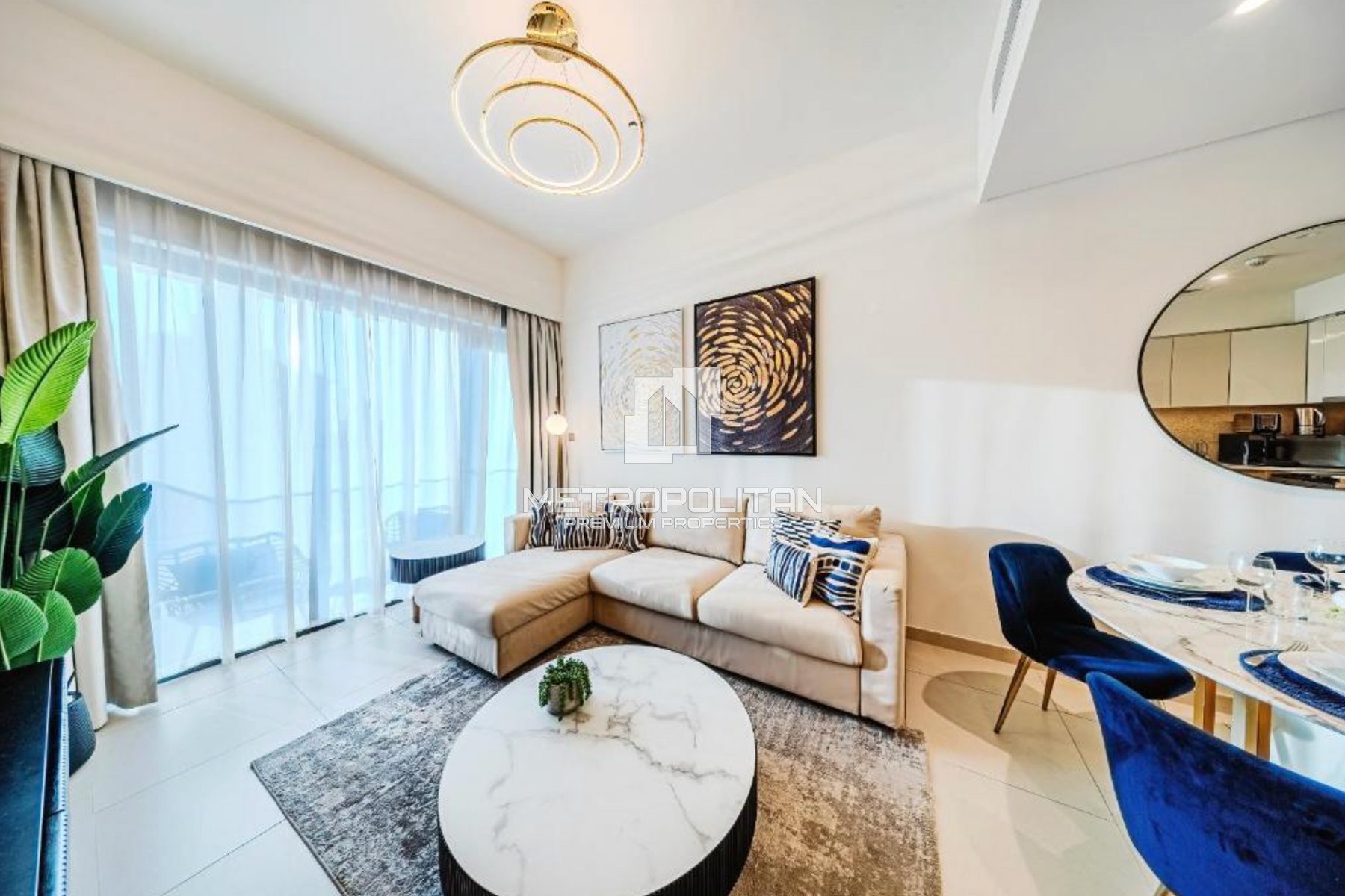 Burj Khalifa View | Middle Floor | Stylish