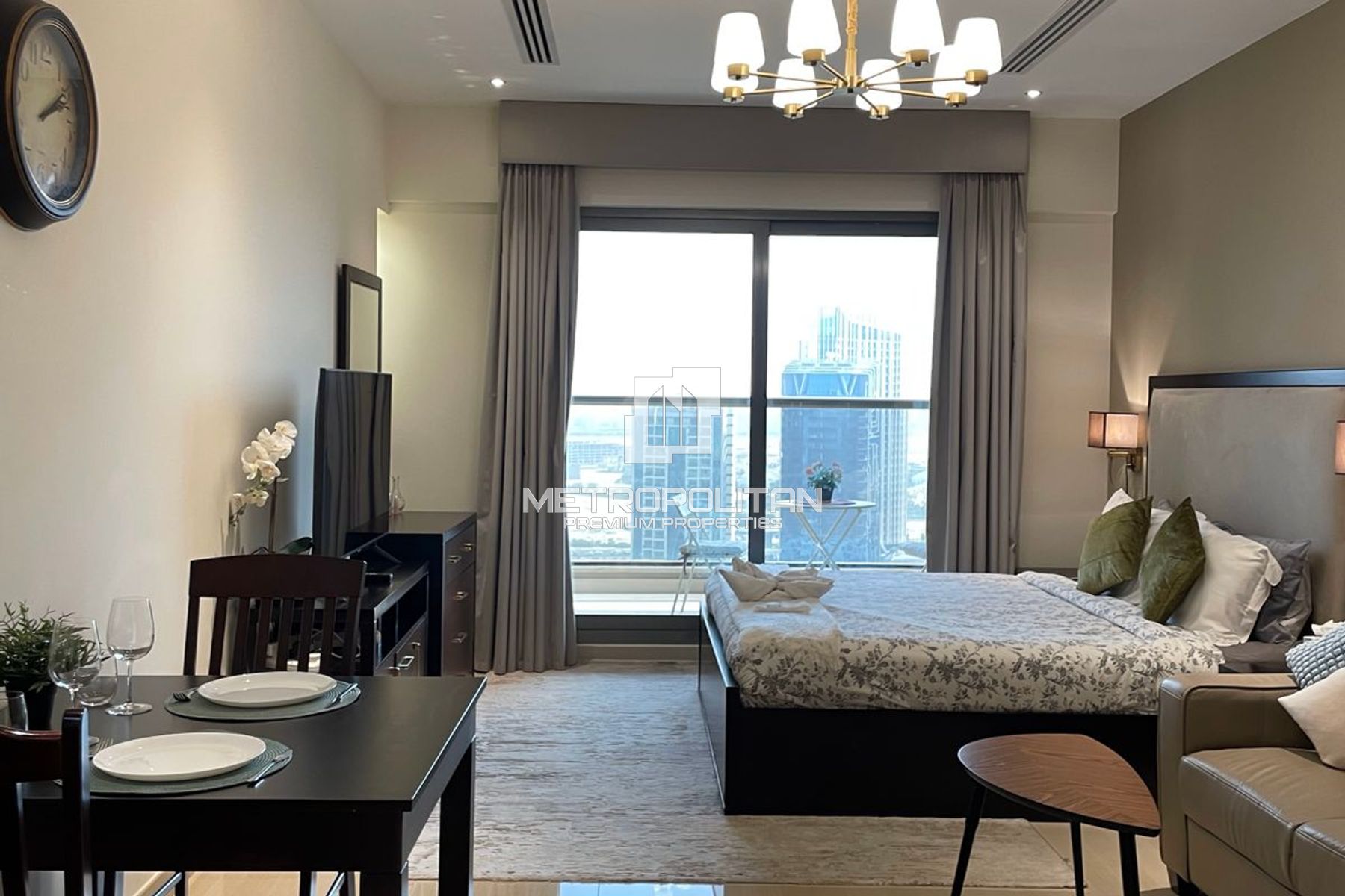 شقة استوديو للإيجار في وسط مدينة دبي – MPR-9467