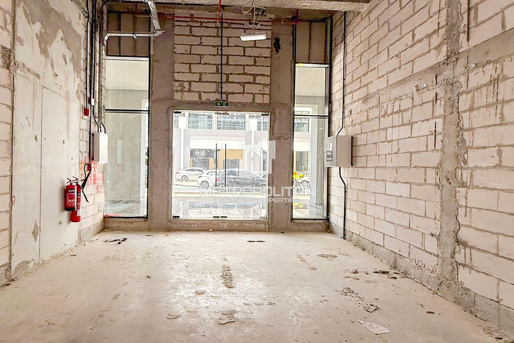 Shell and Core Shop for Rent | Azizi Riviera 67