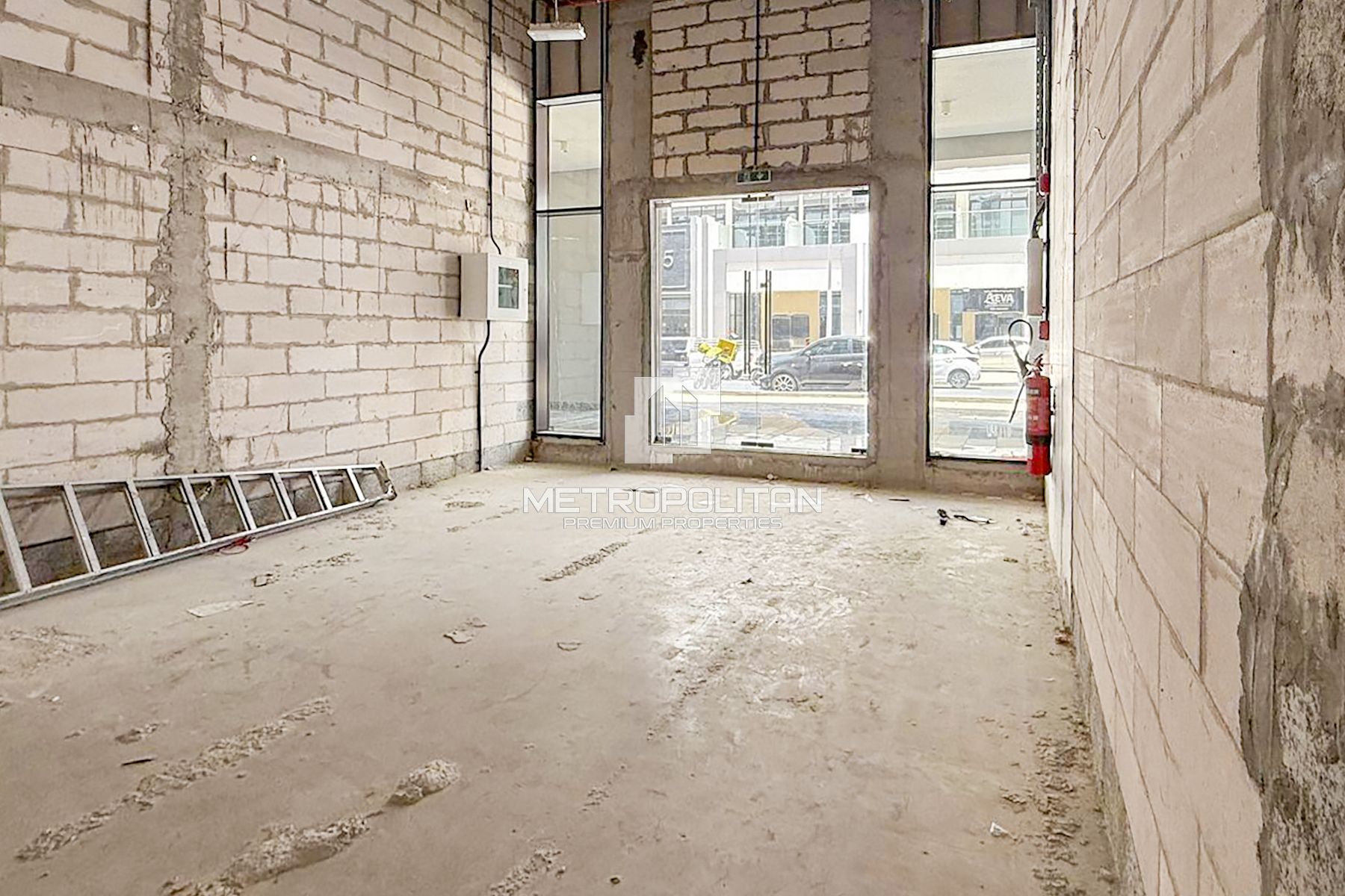 Shell and Core Shop for Rent | Azizi Riviera 67