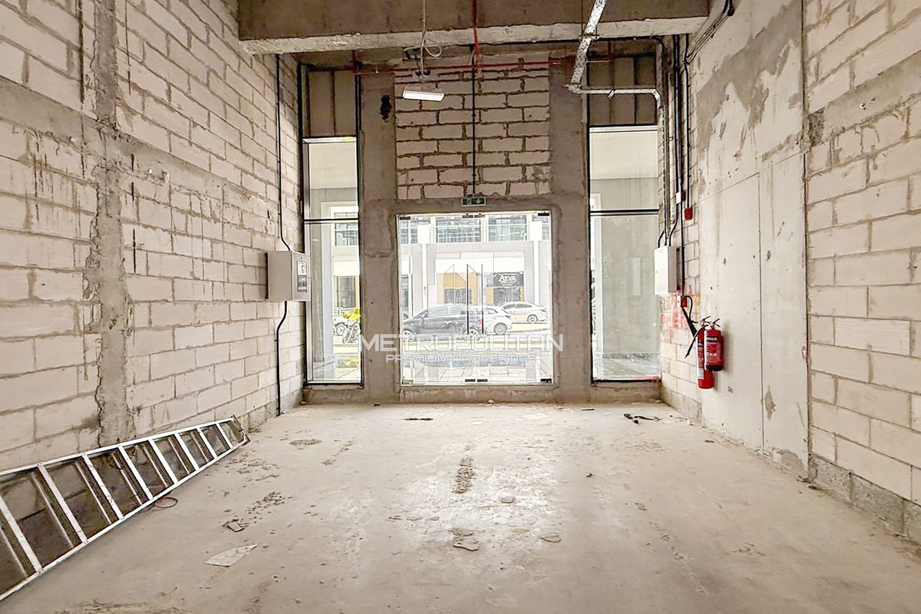 Shell and Core Shop for Rent | Azizi Riviera 67
