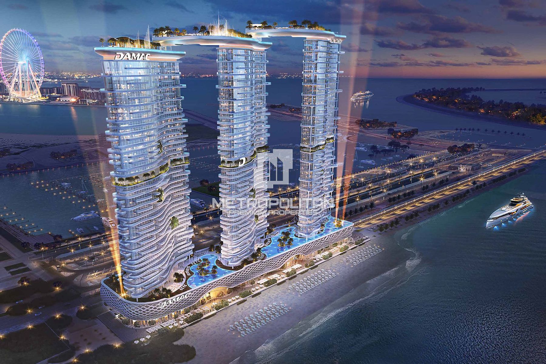 Image - Damac Bay, Dubai Harbour, Dubai | Project - Wohnung
