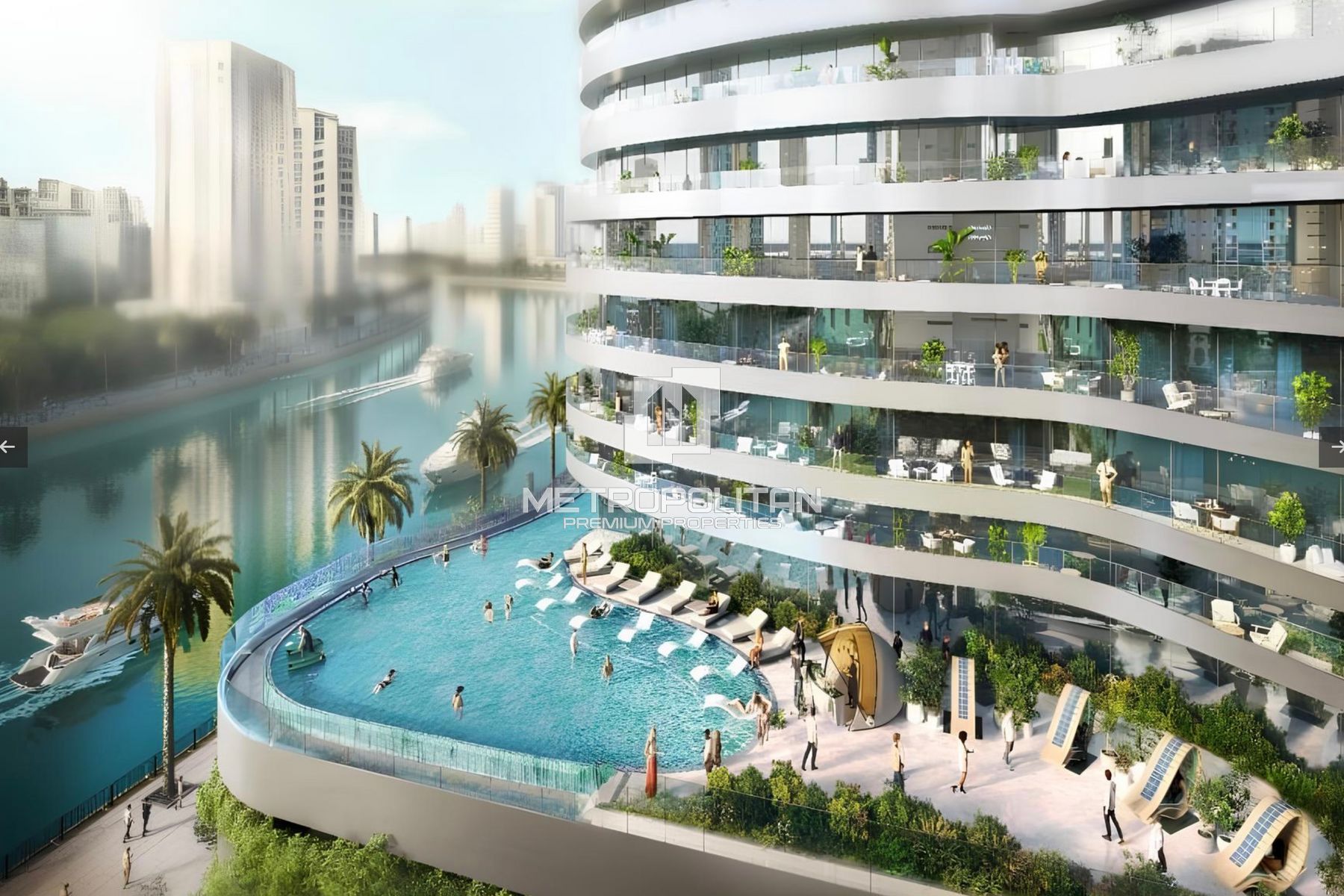 Image - Canal Crown 2, Business Bay, Dubai | Project - Apartment
