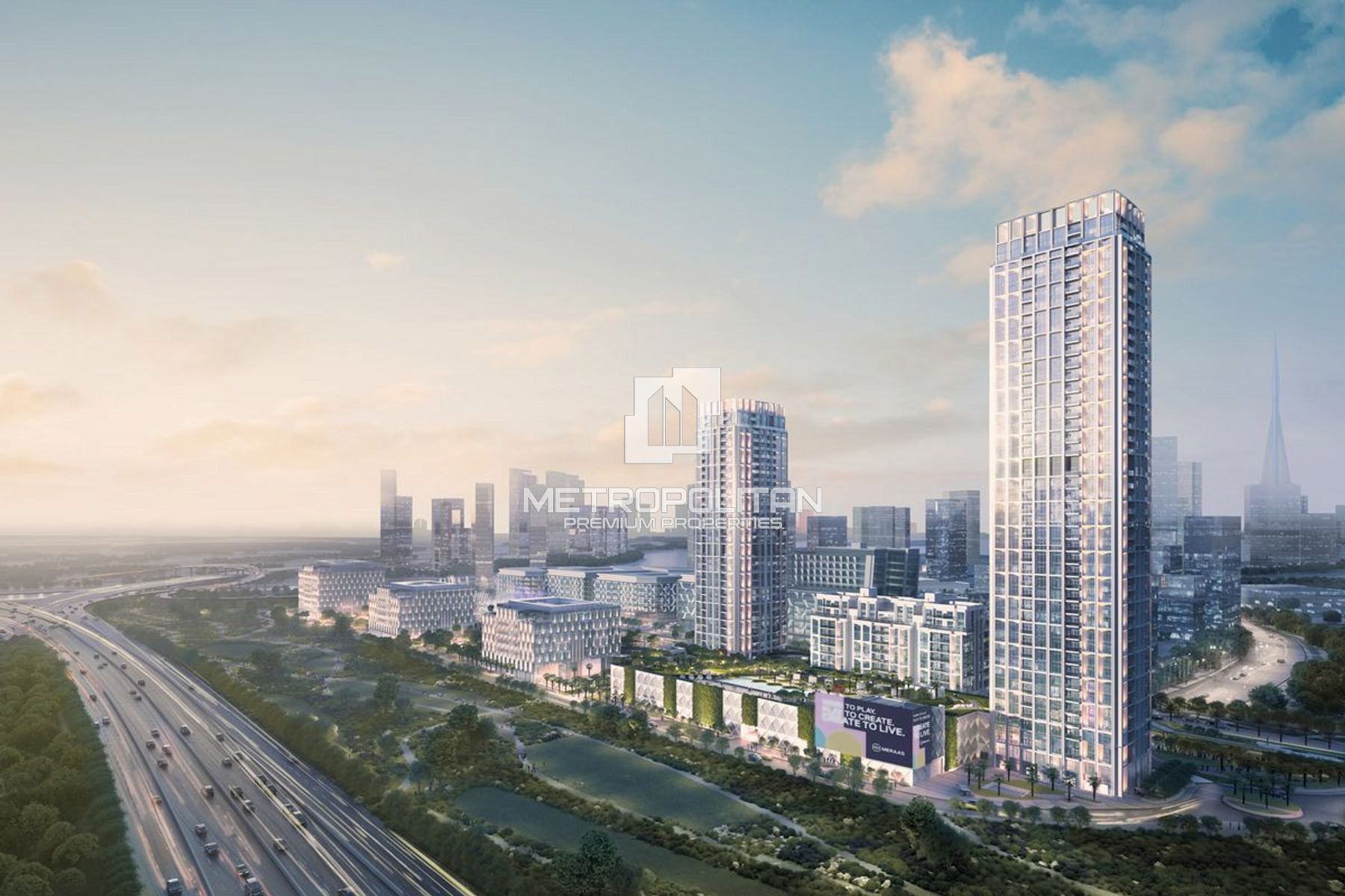 Image - Design Quarter Tower A, Dubai Design District, Dubai | Project - شقة
