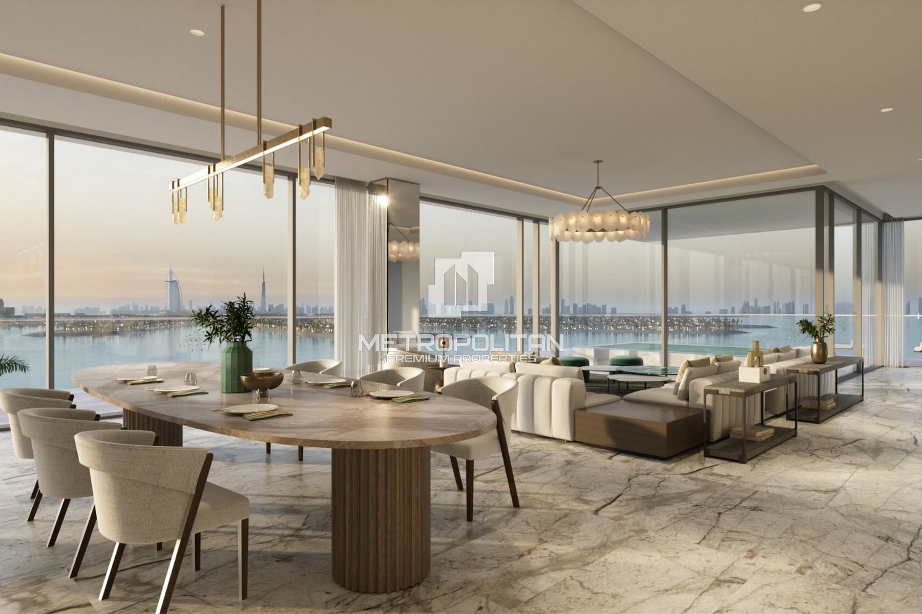 4-комнатный пентхаус на продажу в Palm Jumeirah – MPS-38124 photo-0