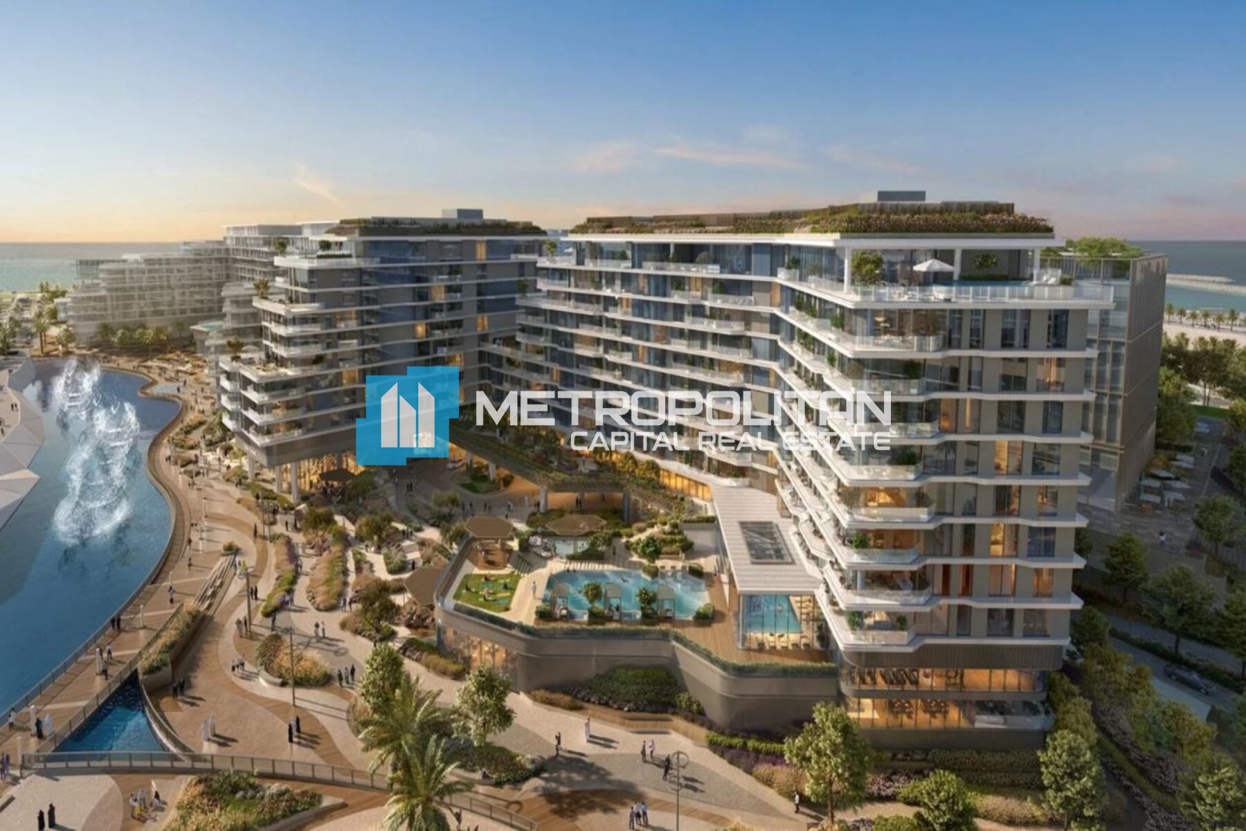 Sea and Park View |High Floor | 2BR with Balcony