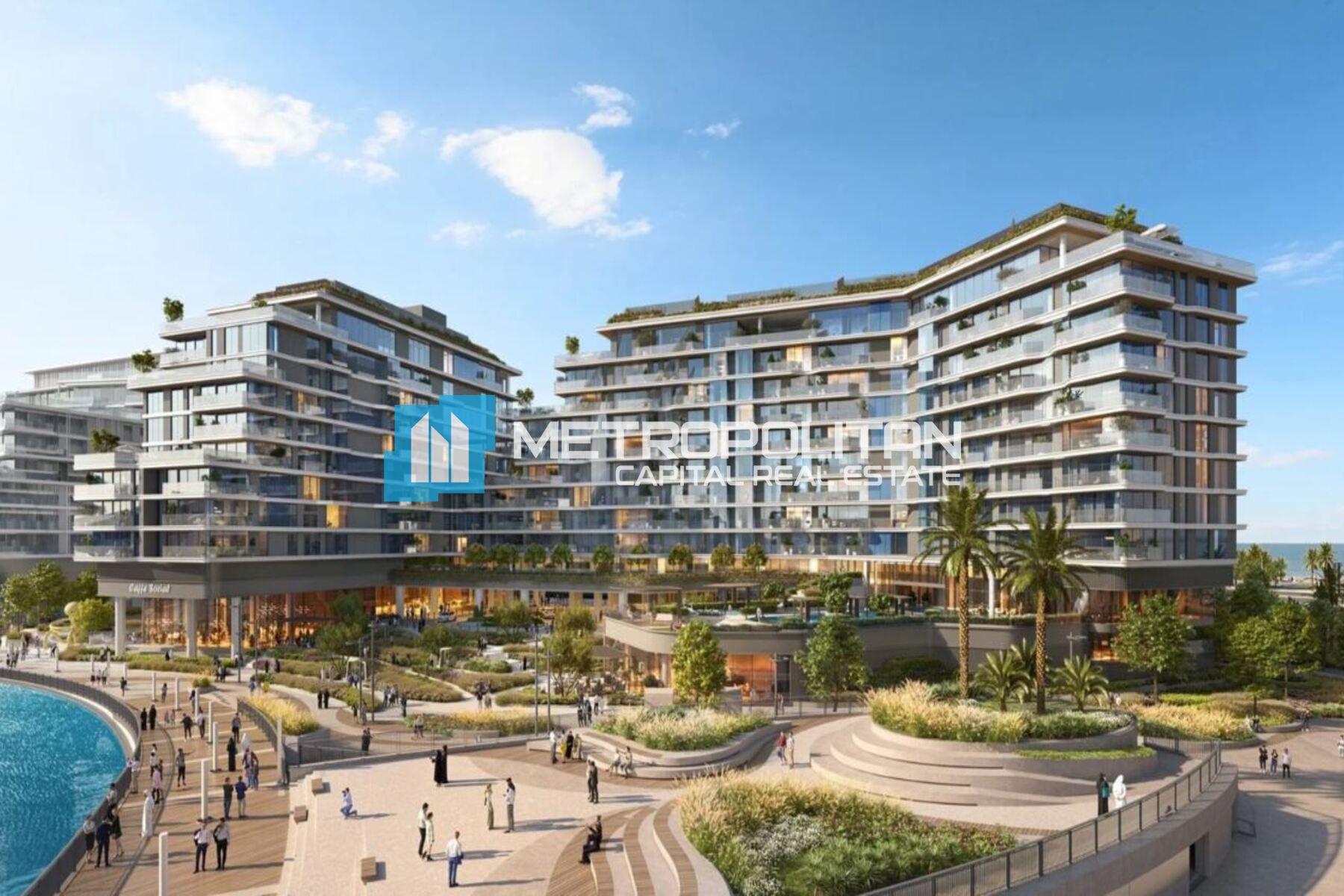 Sea and Park View |High Floor | 2BR with Balcony