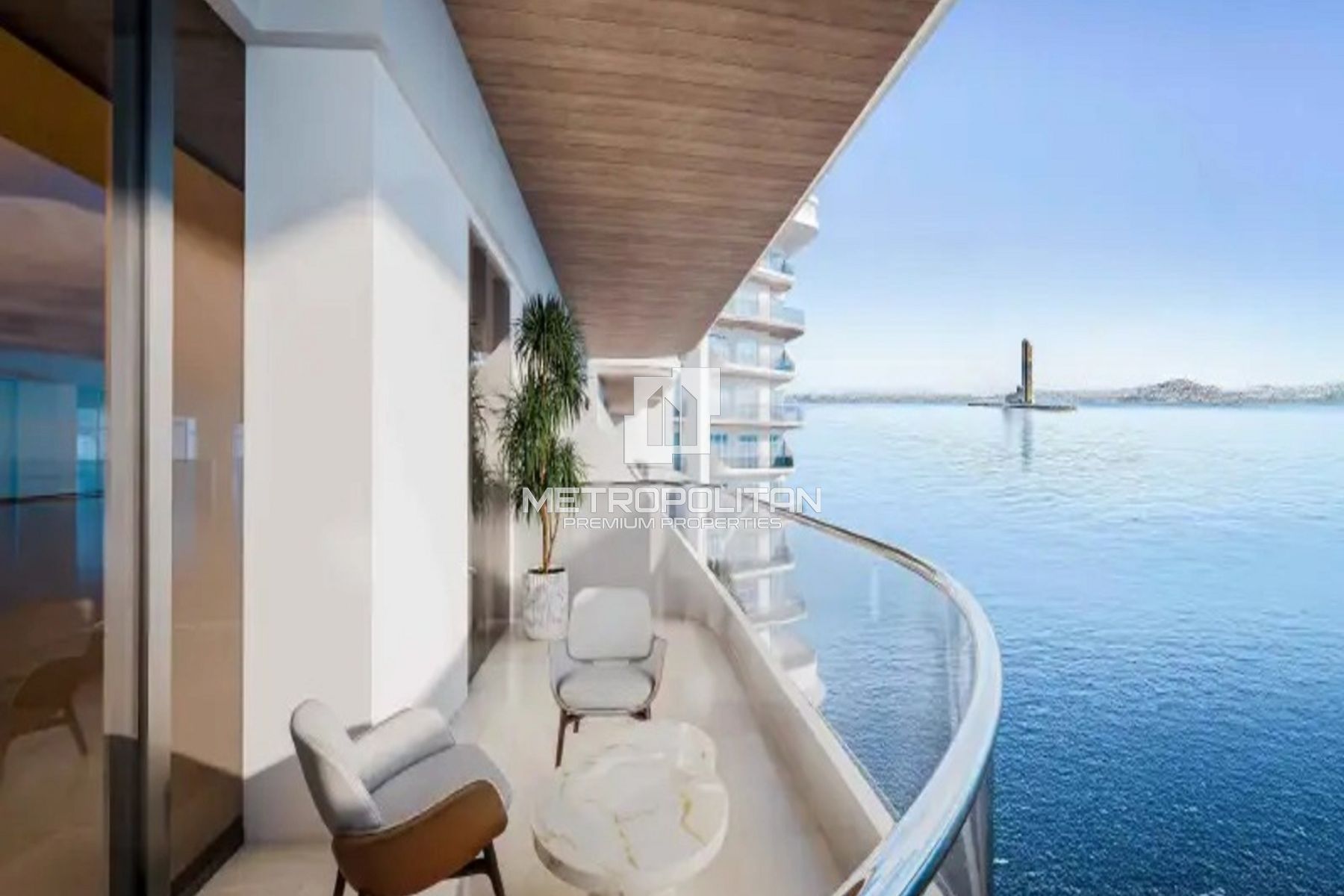 Sea and Casino View | Private Beach | Furnished photo-8