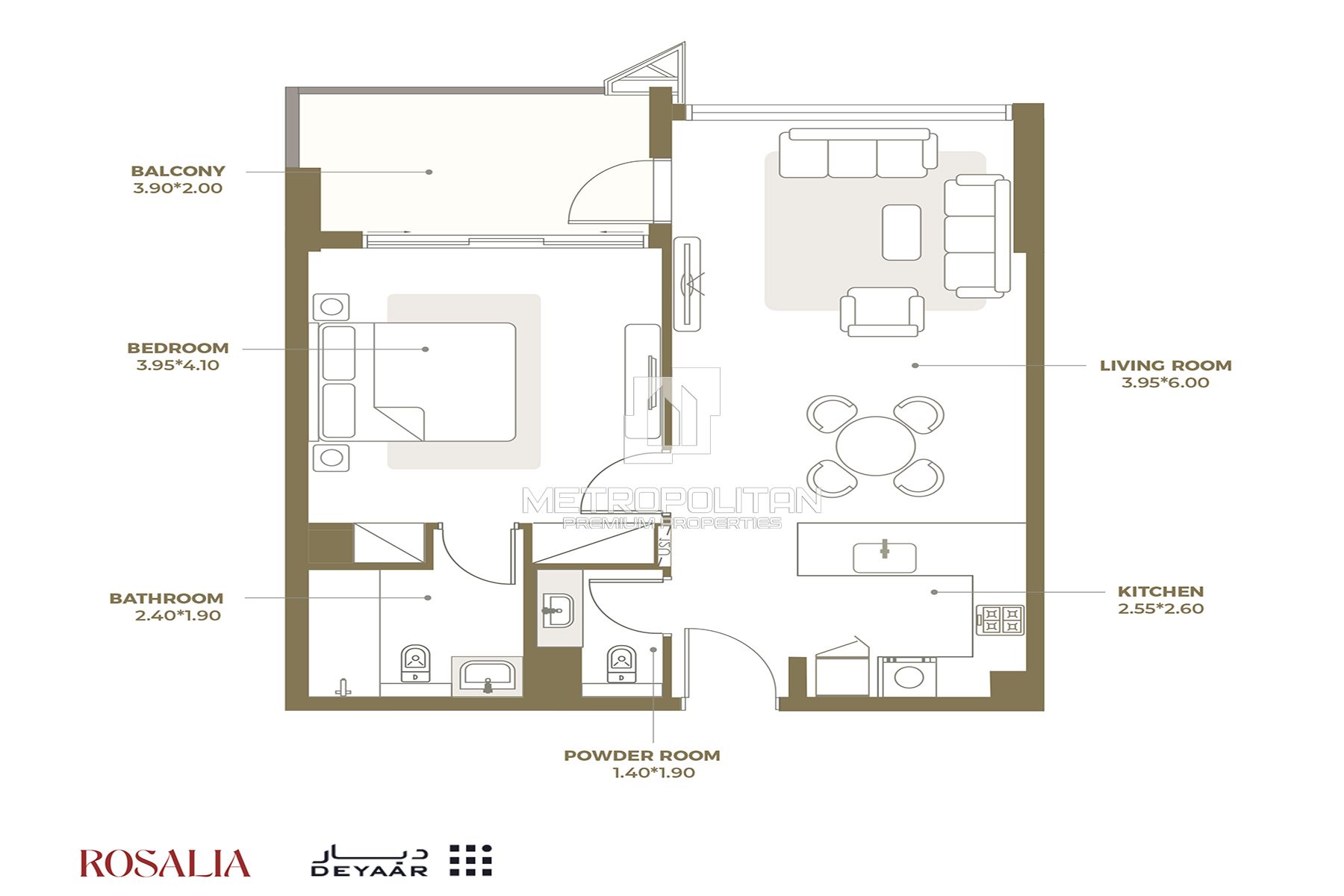 1BR Apartment for Sale in Al Furjan – MPS-39676 photo-11