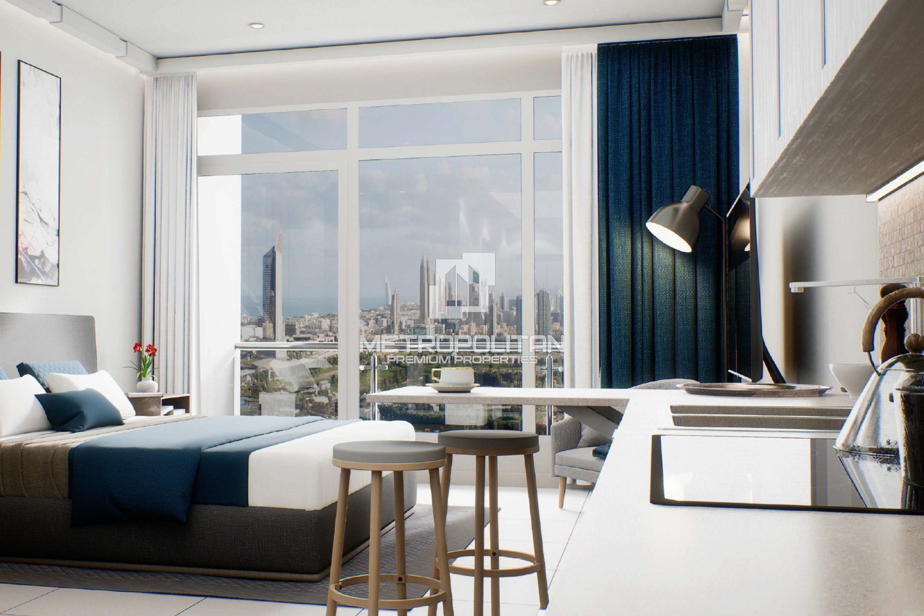 Квартира-студия на продажу в Jumeirah Lake Towers – MPS-39938