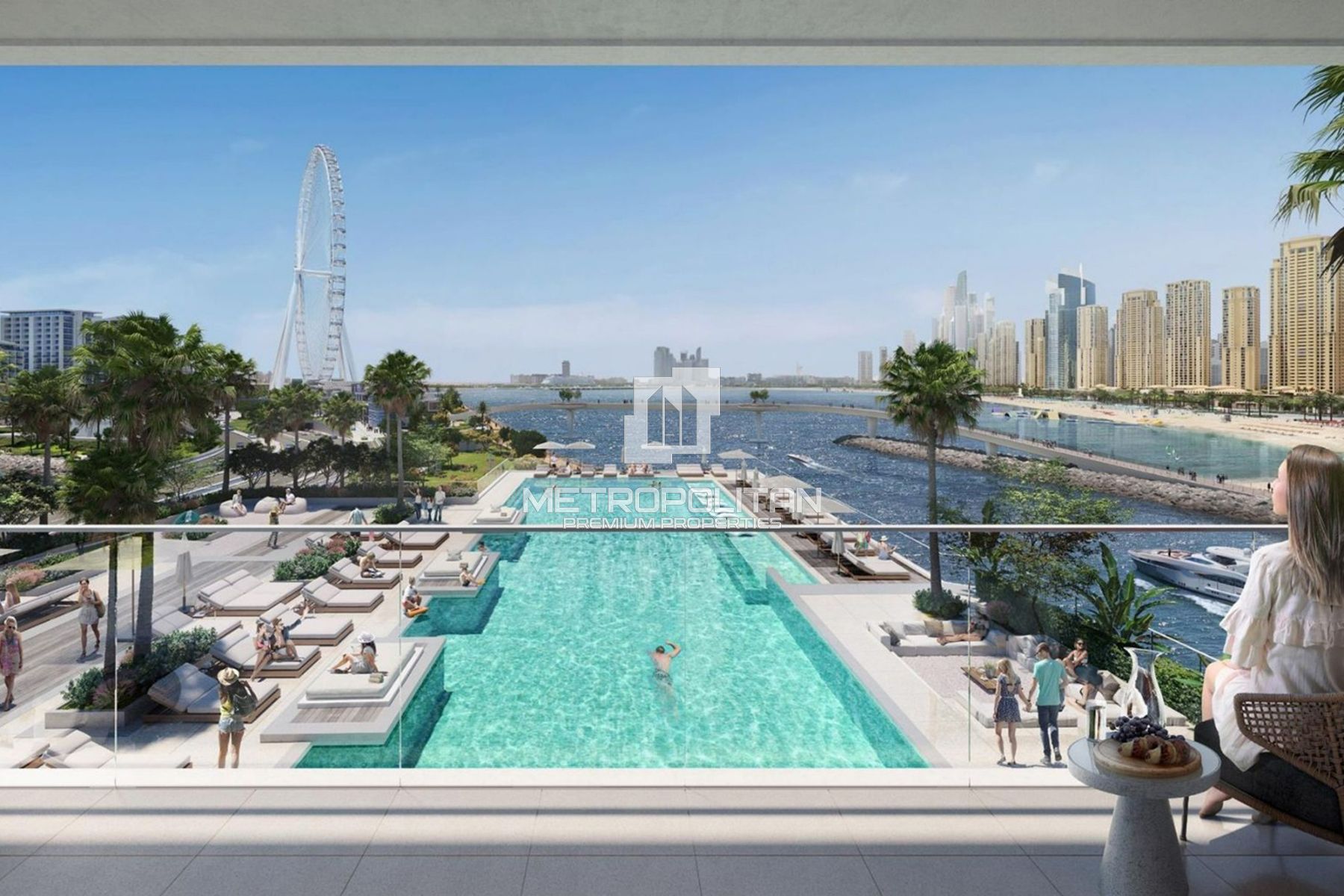 1-комнатная квартира на продажу в Bluewaters – MPS-40362 photo-8